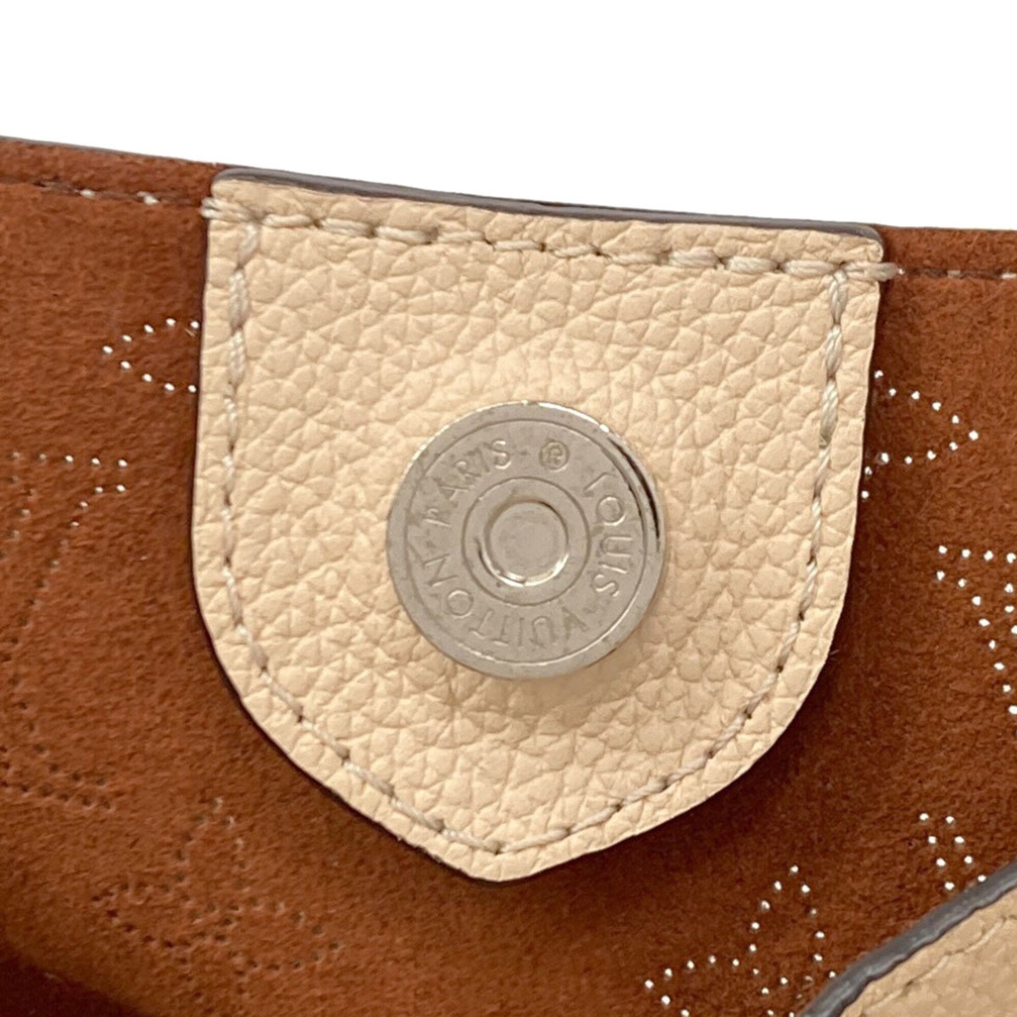 Louis Vuitton Mahina Mahina Leather Handbag (Pre-Owned)