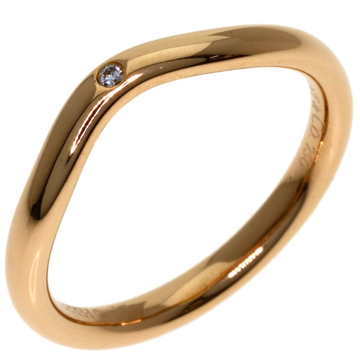 Tiffany Pink Gold (18K) Band Ring (Pre-Owned)