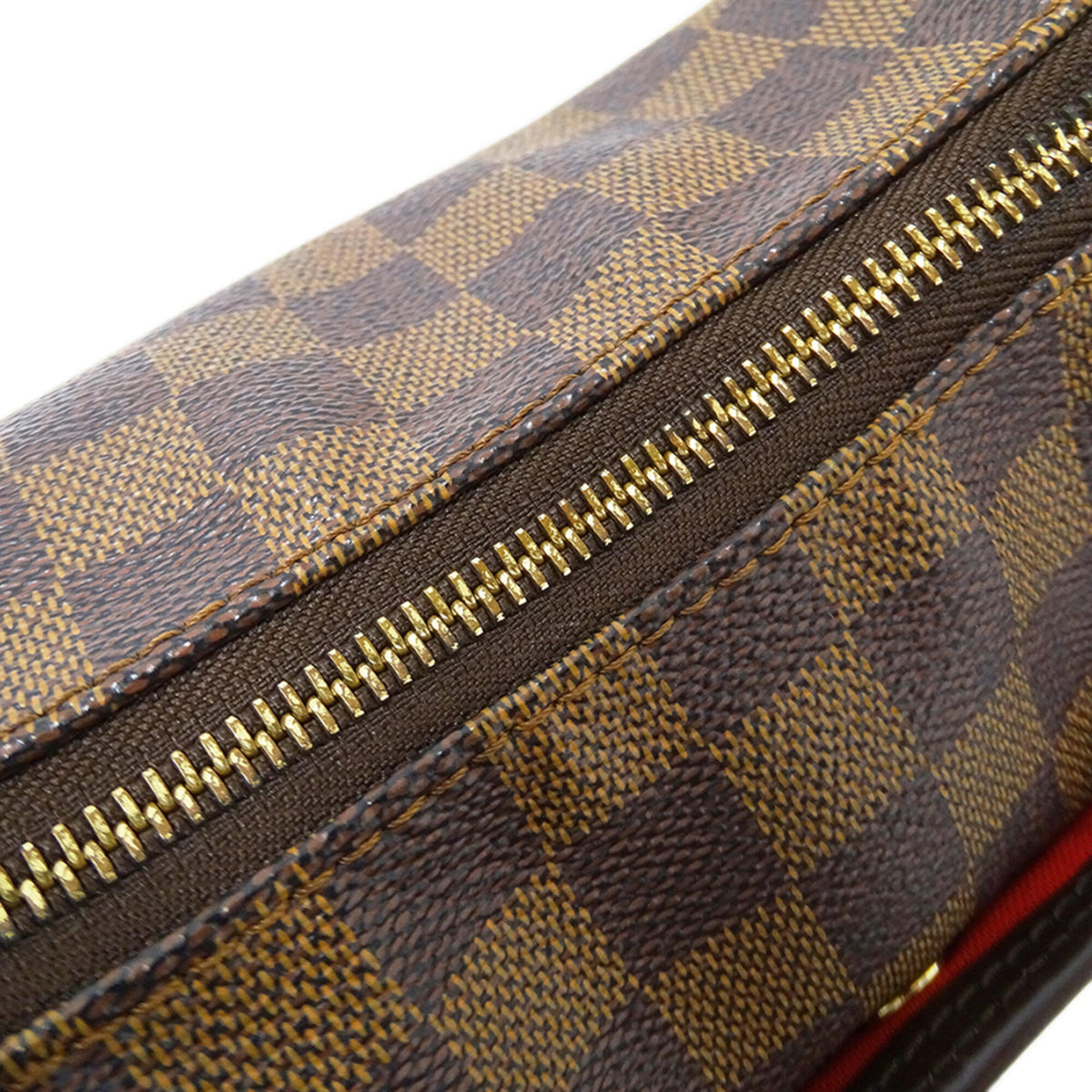 Louis Vuitton Damier Damier Canvas Ebene Damier Canvas Shoulder Bag (Pre-Owned)