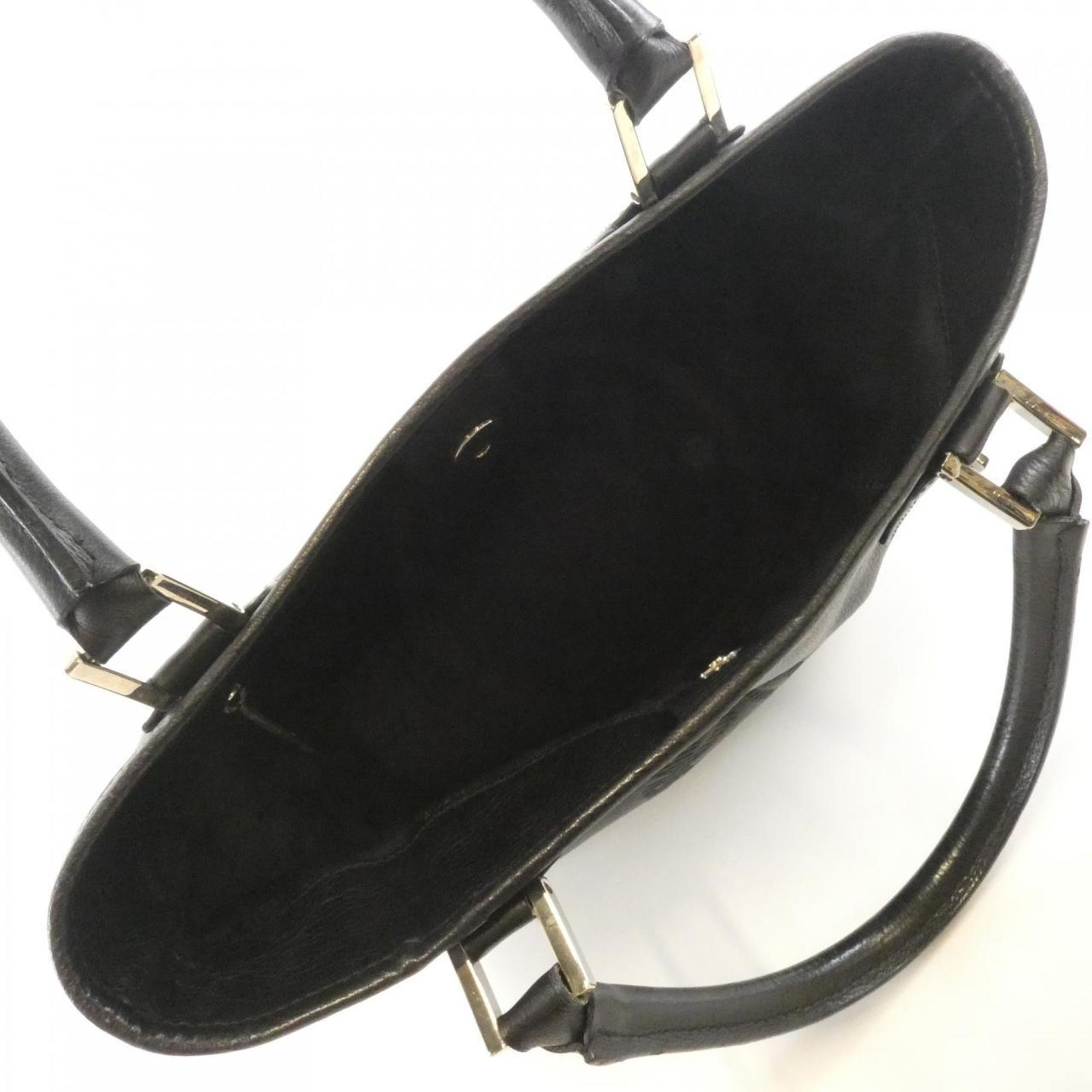 Loewe Black Leather Handbag (Pre-Owned)
