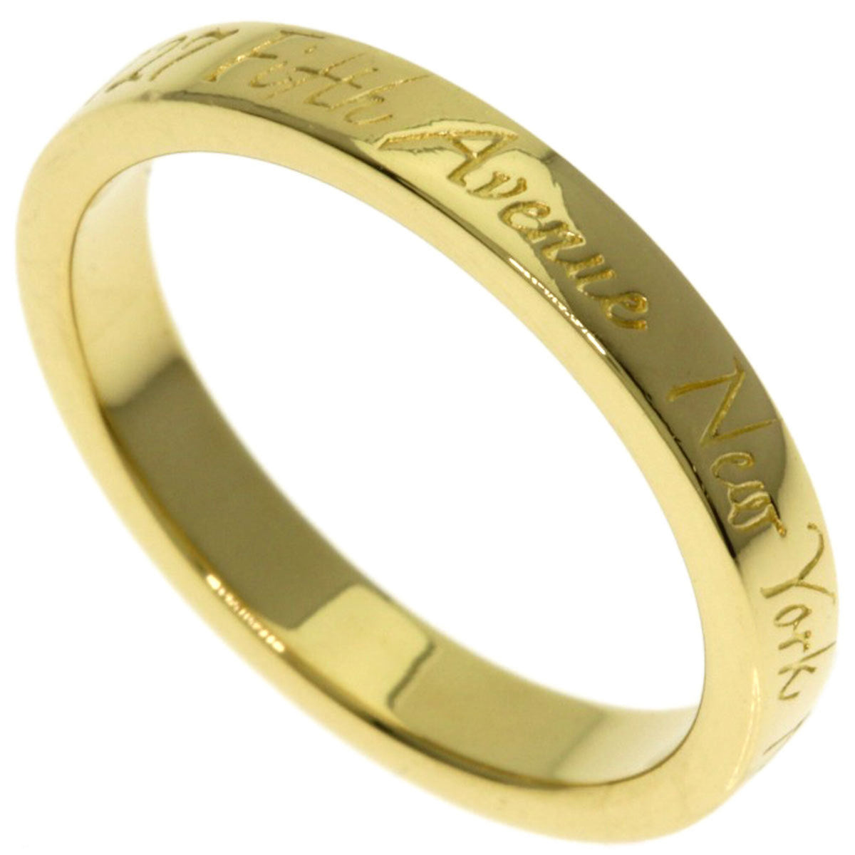 Tiffany Yellow Gold (18K) Band Ring (Pre-Owned)