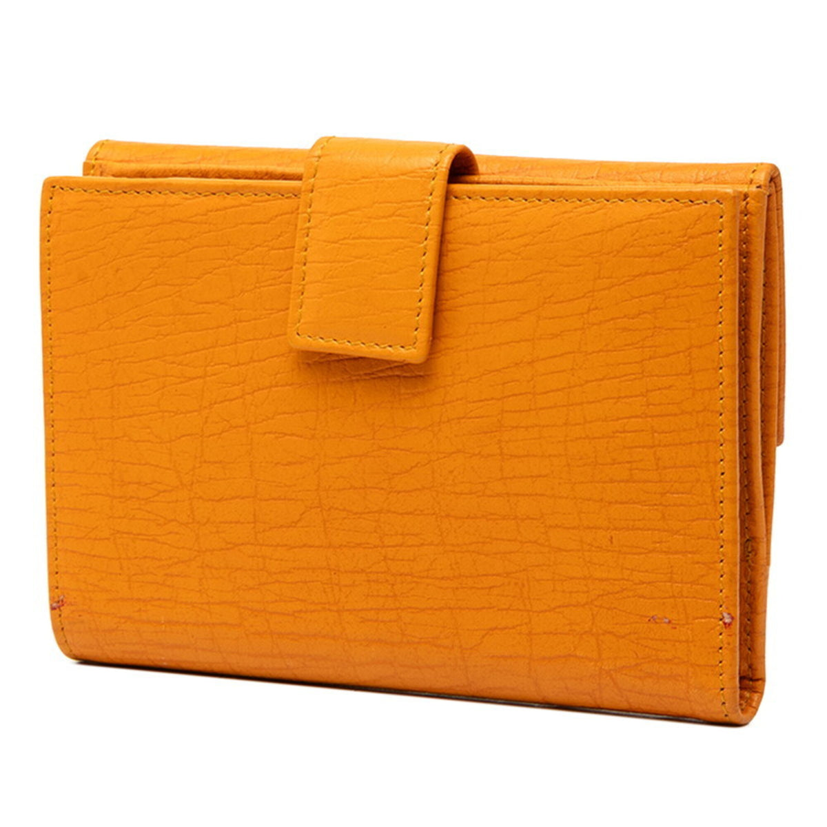 Gucci Orange Yellow Leather Wallet (Bi-Fold) (Pre-Owned)