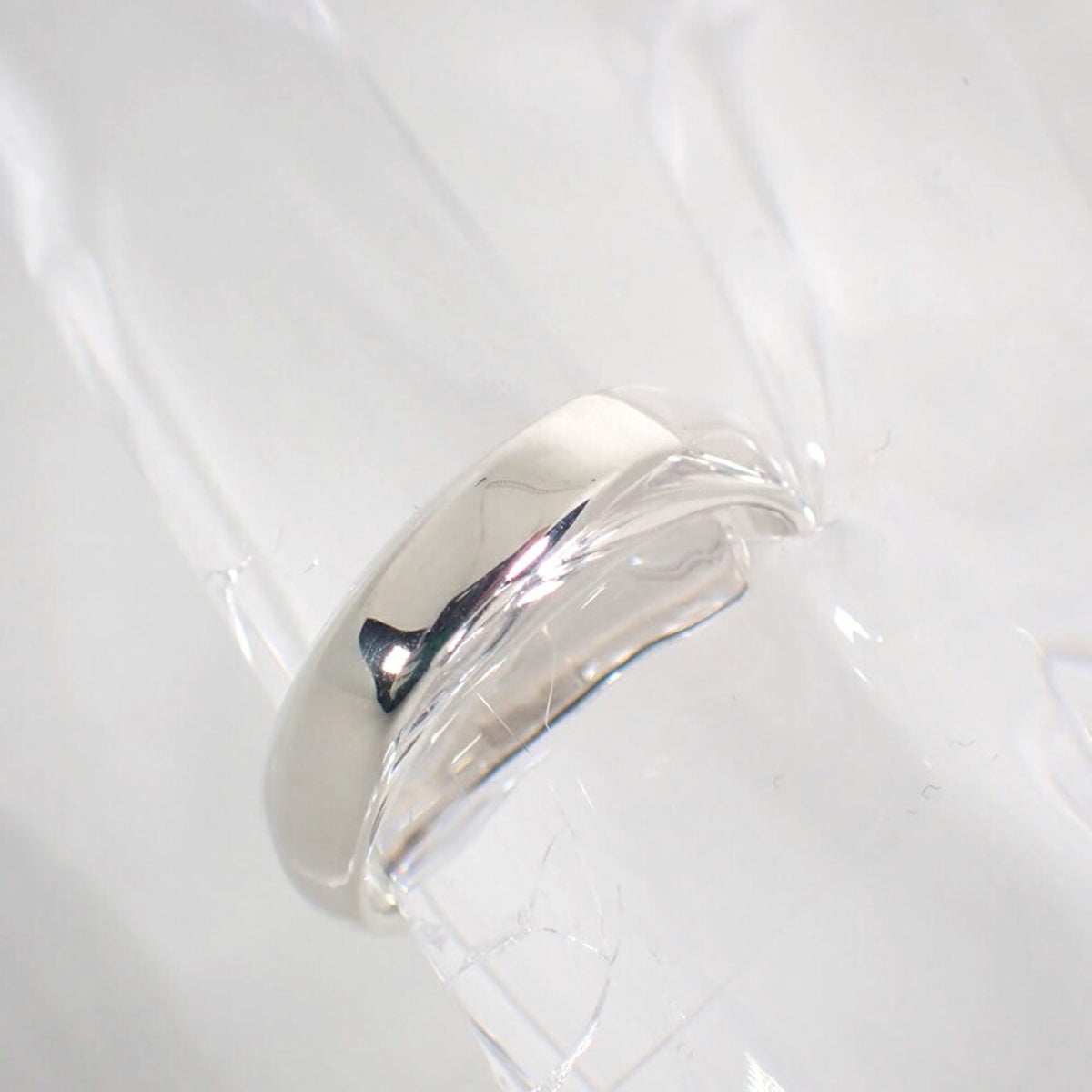 Tiffany Sterling Silver 925 Band Ring (Pre-Owned)