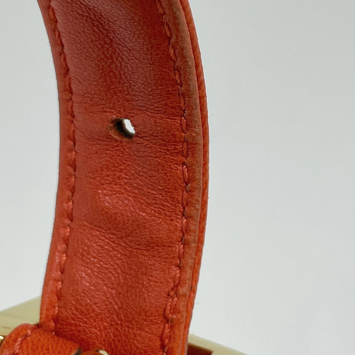 Fendi Red Color Suede Leather Shoulder Bag (Pre-Owned)