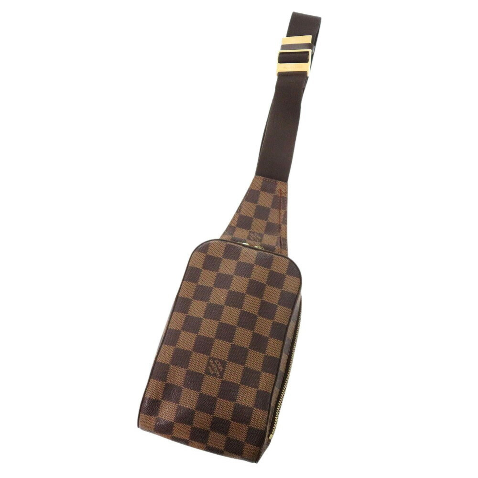 Louis Vuitton Damier Canvas Ebene Damier Canvas Sling Bag (Pre-Owned)