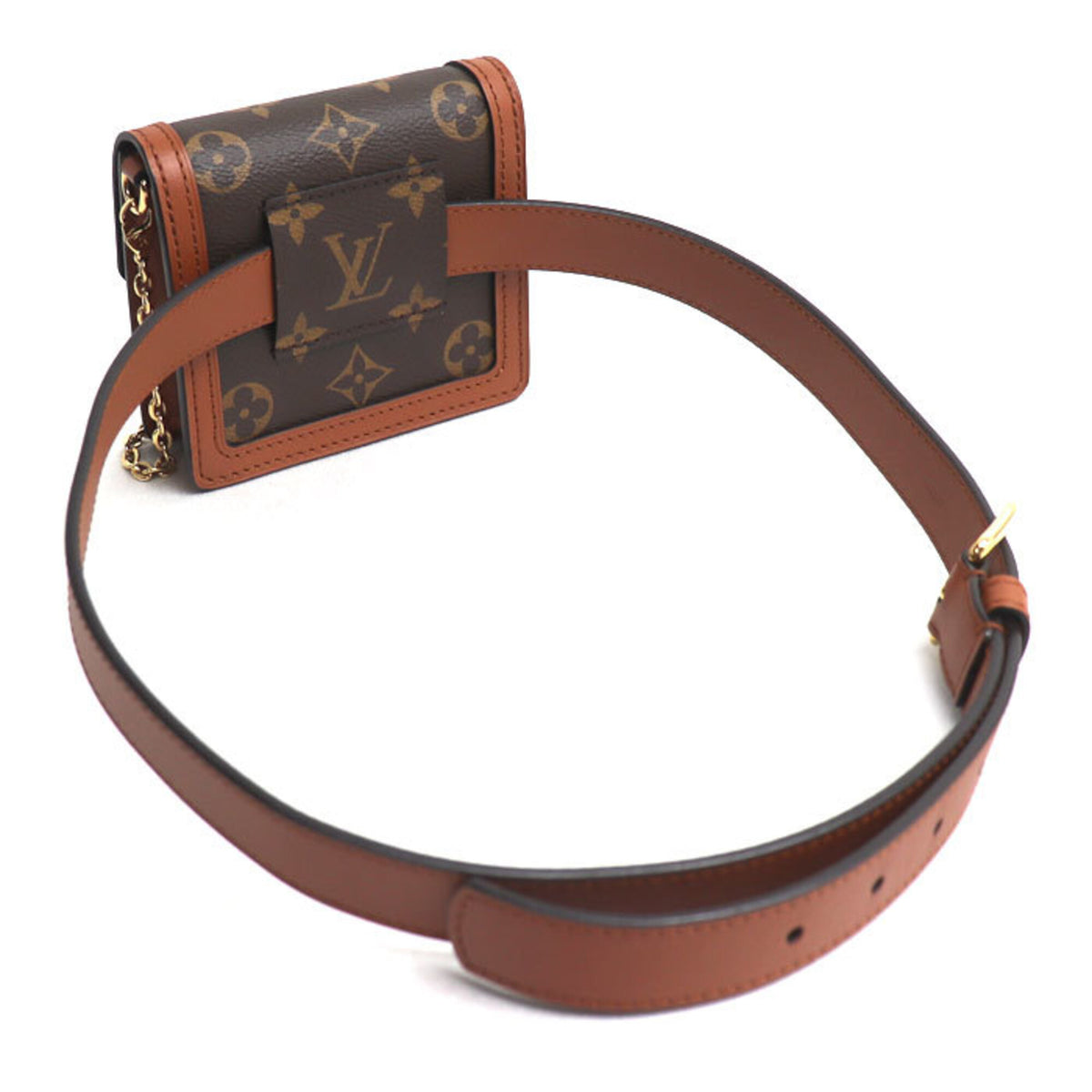 Louis Vuitton Brown Monogram Reverse Shoulder Bag (Pre-Owned)