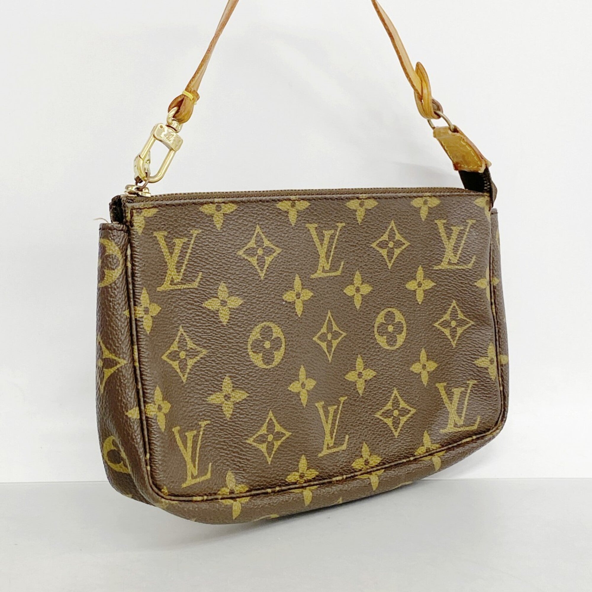 Louis Vuitton Brown Pouch (Pre-Owned)
