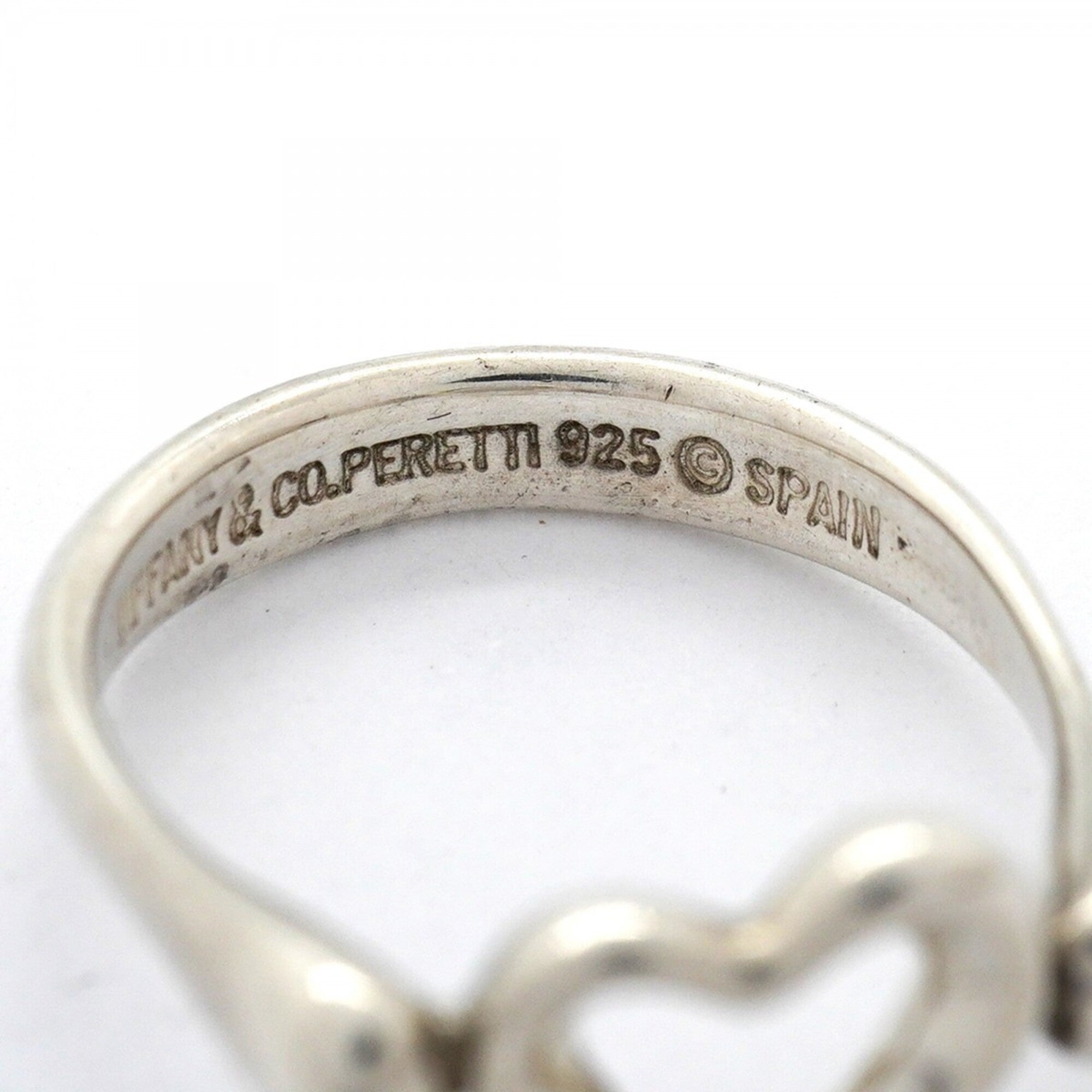 Tiffany Silver 925 Band Ring (Pre-Owned)