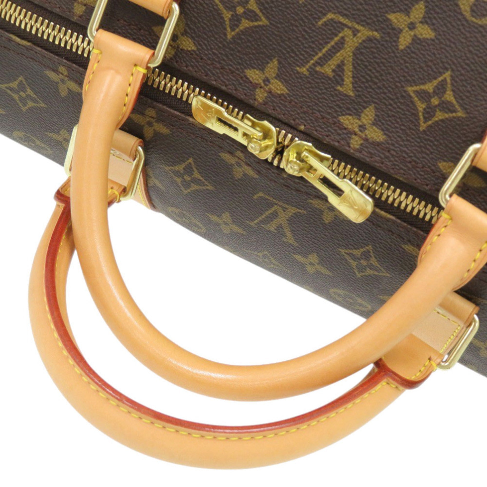 Louis Vuitton Brown Monogram Monogram Boston Bag (Pre-Owned)