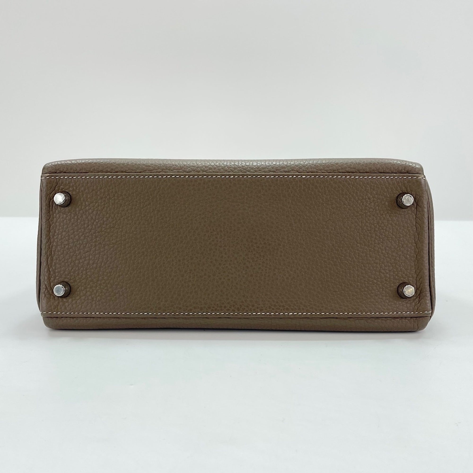 Hermes Kelly Brown Handbag (Pre-Owned)