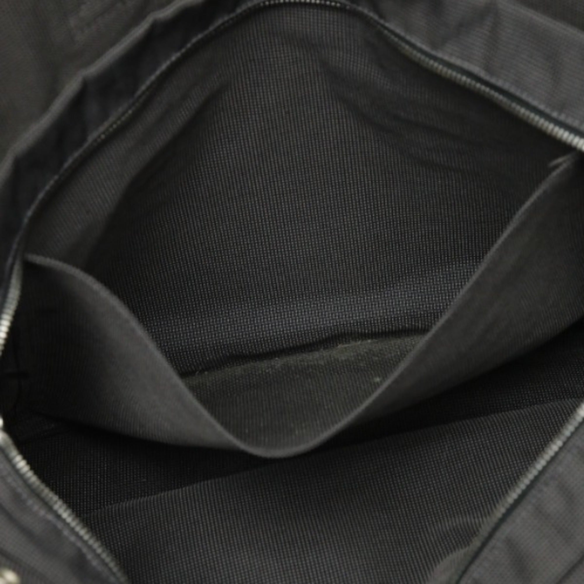 Hermes Gray Canvas Tote Bag (Pre-Owned)