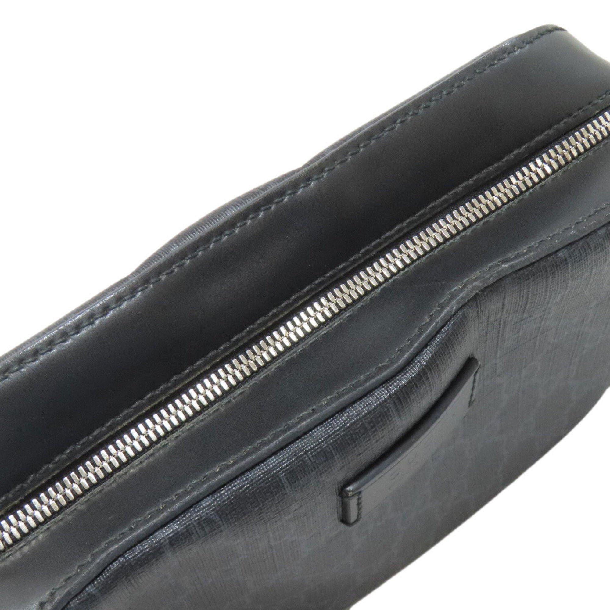 Gucci Black Pvc Shoulder Bag (Pre-Owned)