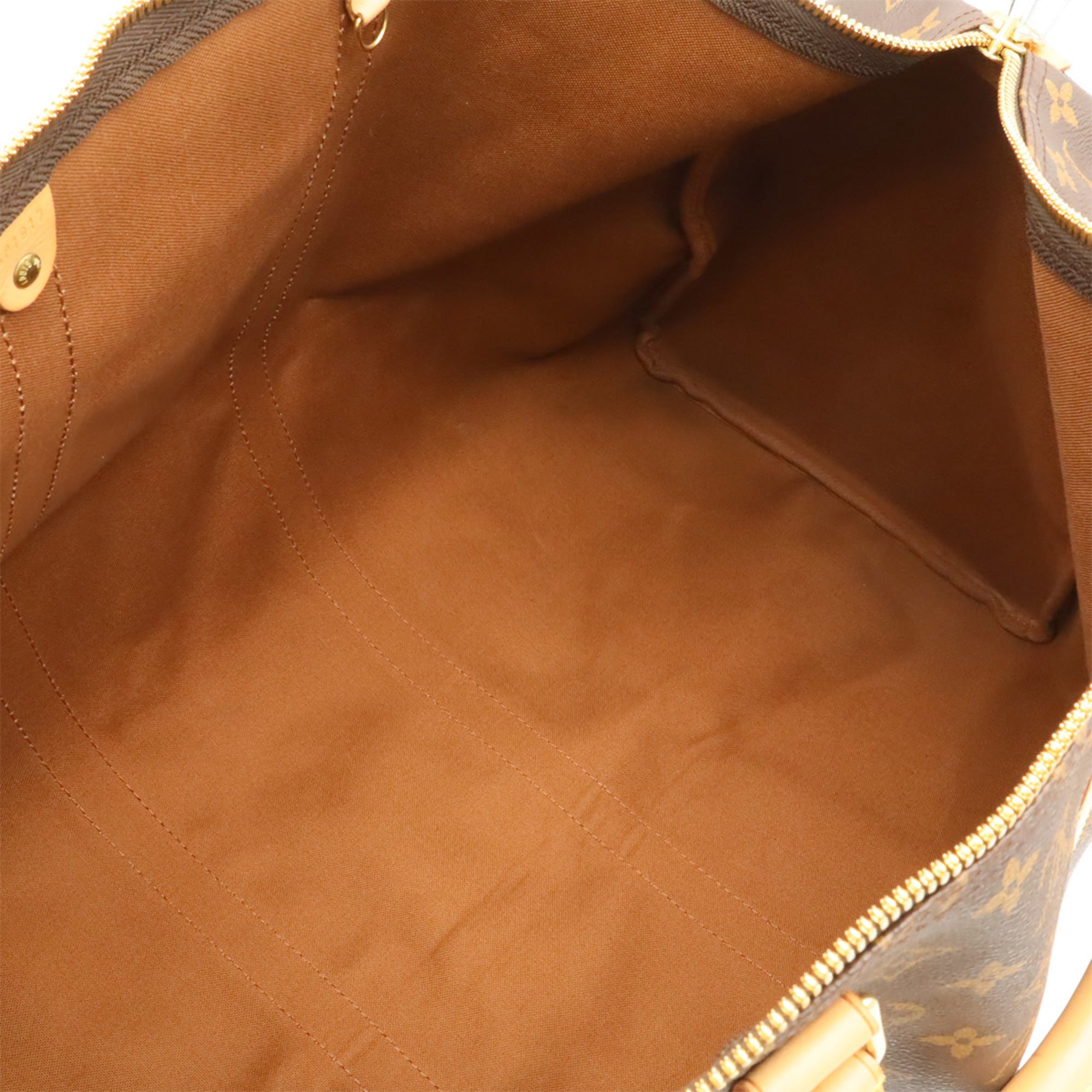 Louis Vuitton Brown Monogram Canvas Boston Bag Handbag (Pre-Owned)
