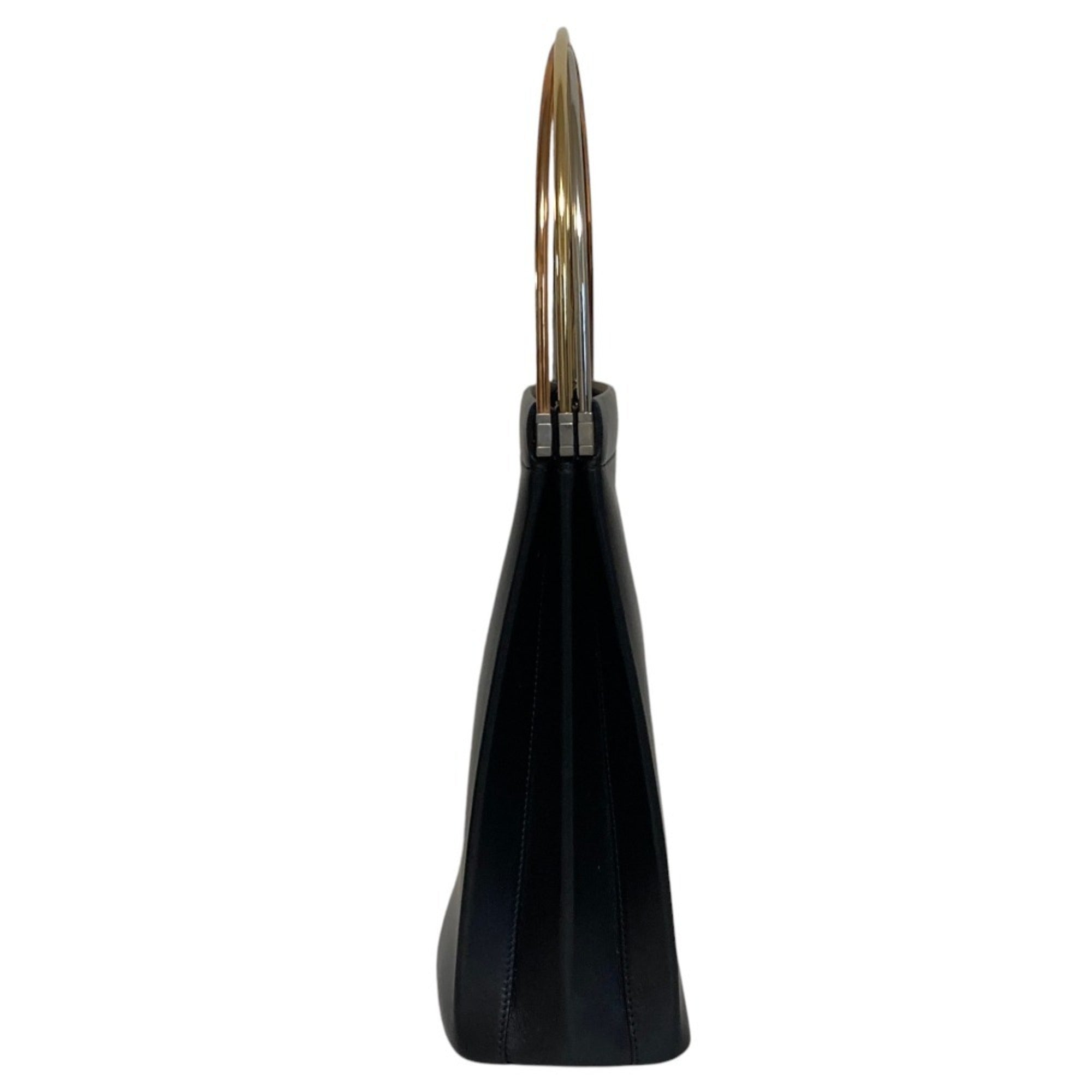 Cartier Trinity Black Leather Handbag (Pre-Owned)