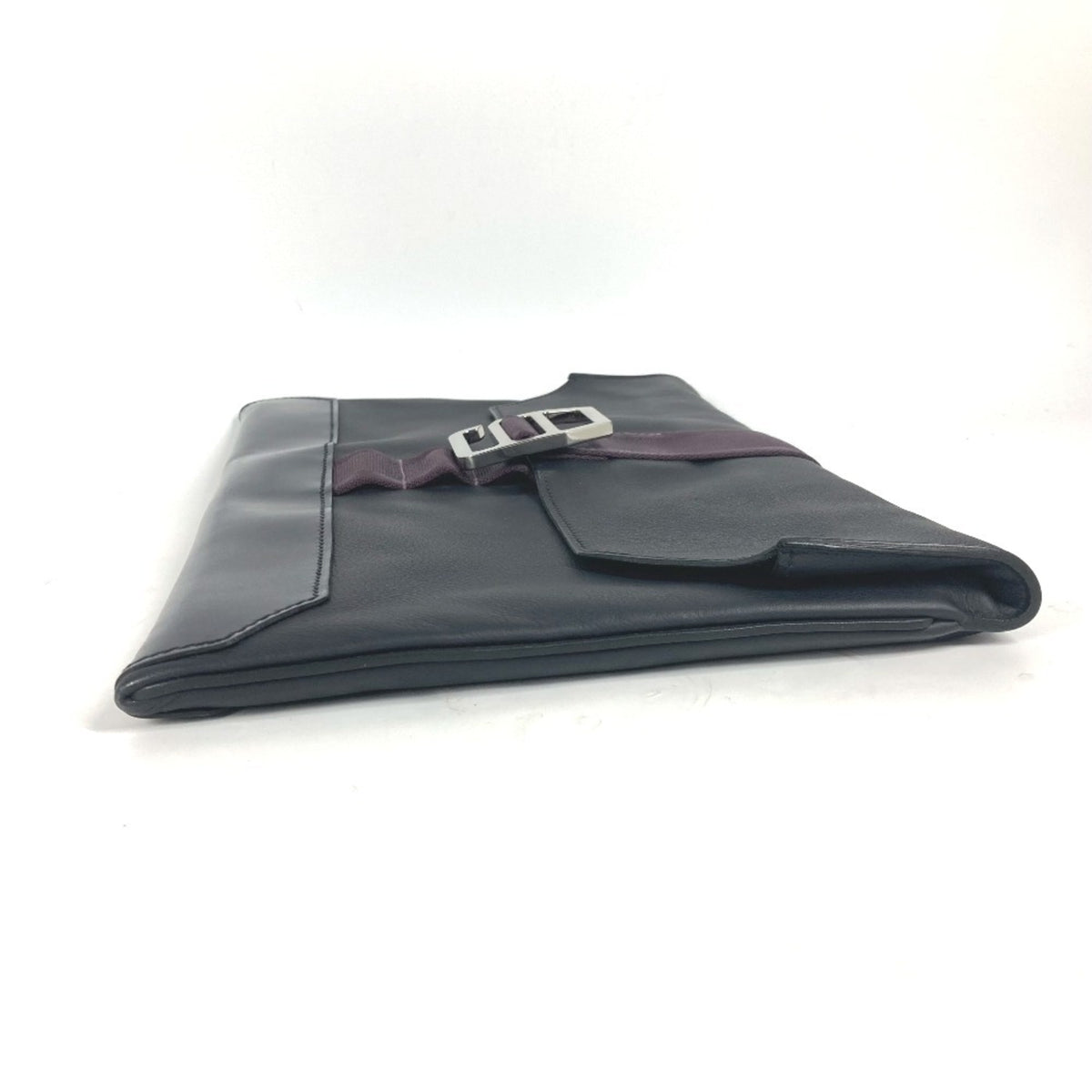 Hermes Navy Clutch Bag Pouch (Pre-Owned)