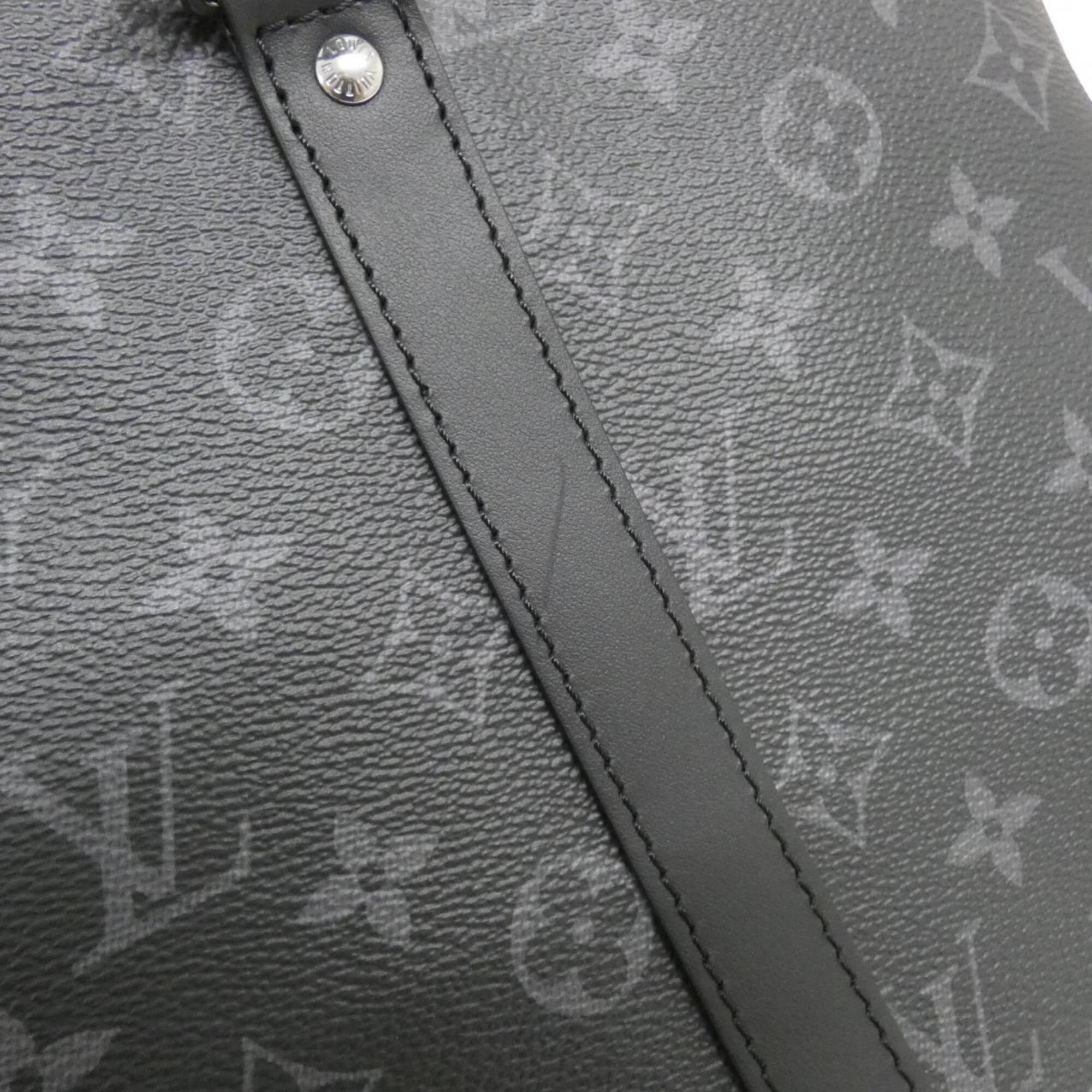 Louis Vuitton Black Coated Canvas Handbag (Pre-Owned)