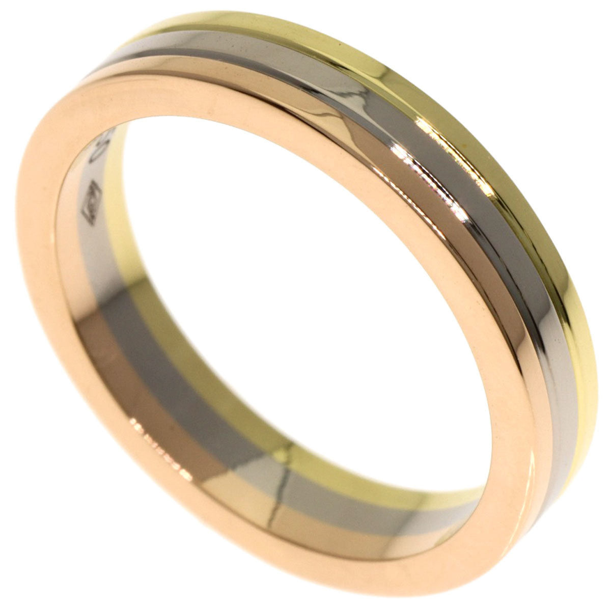 Cartier Yellow Gold (18K) Pink Gold (18K) White Gold (18K) Band Ring (Pre-Owned)