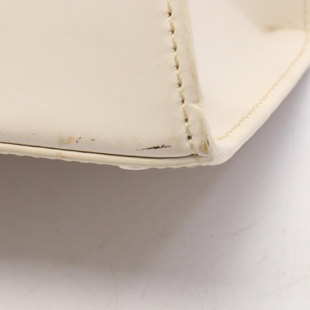 Goyard Gray White Coated Canvas Leather Handbag (Pre-Owned)