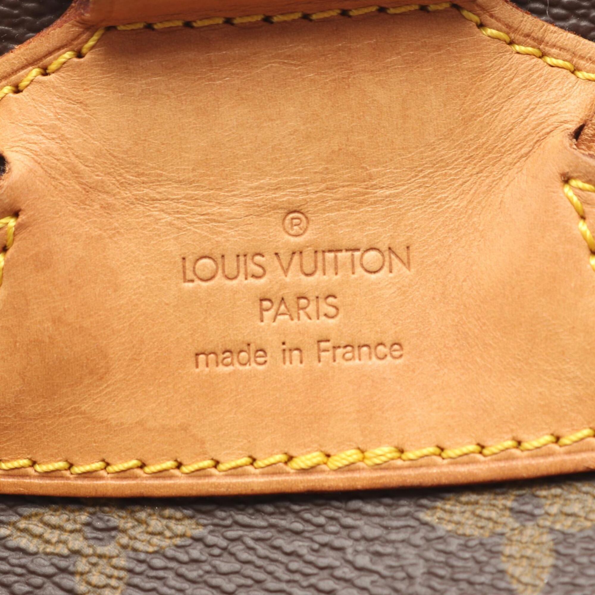 Louis Vuitton Brown Coated Canvas Monogram Pvc Leather Backpack (Pre-Owned)