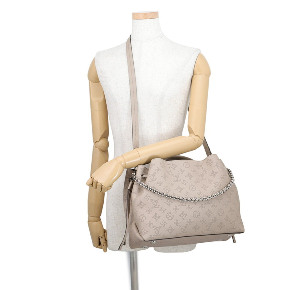 Louis Vuitton Galle Monogram Mahina Leather Shoulder Bag Tote Bag (Pre-Owned)