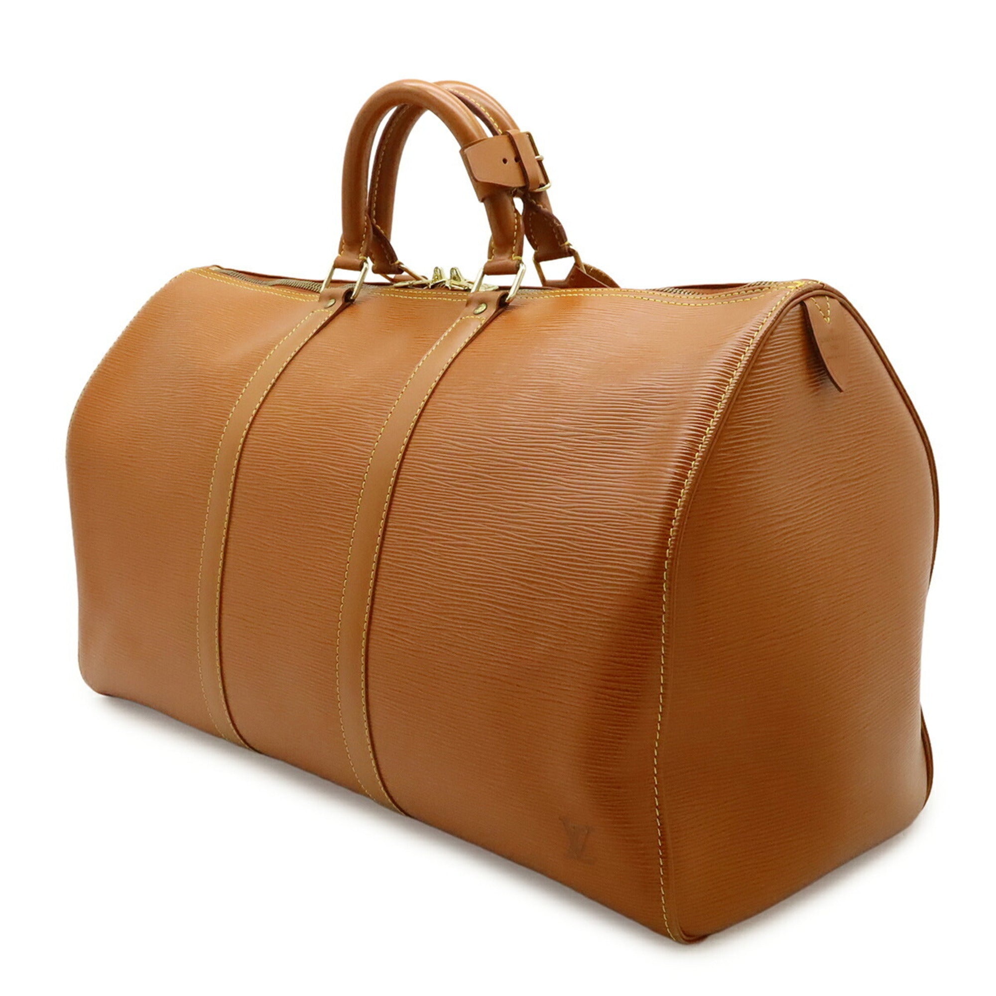 Louis Vuitton Camel Gold Cipango Epi Leather Boston Bag (Pre-Owned)