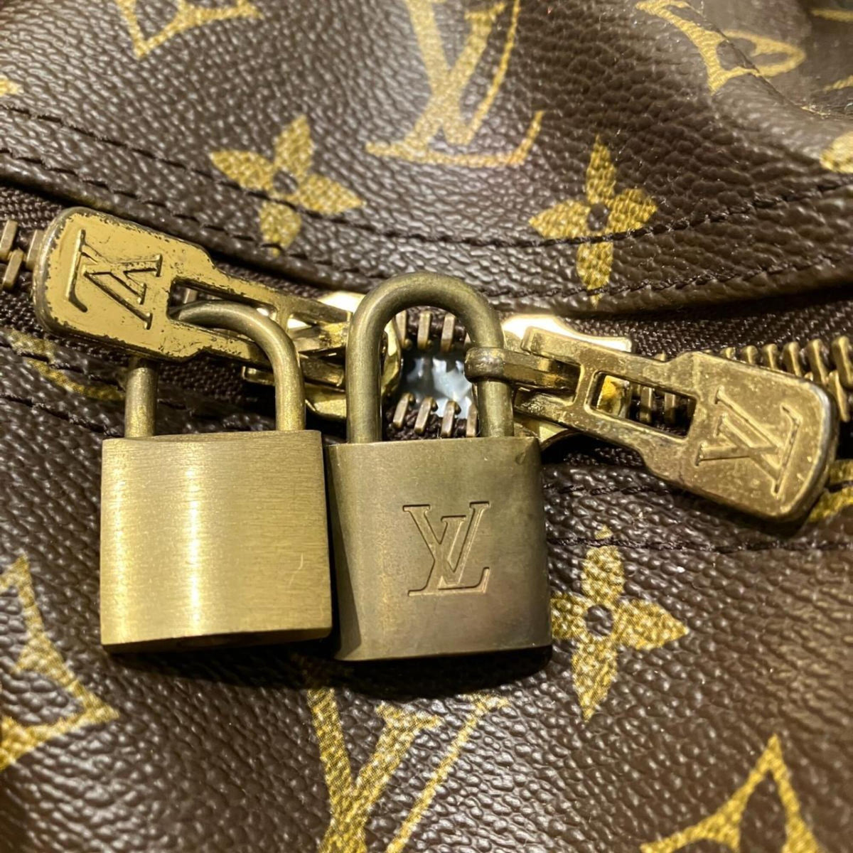 Louis Vuitton Brown Monogram Boston Bag (Pre-Owned)