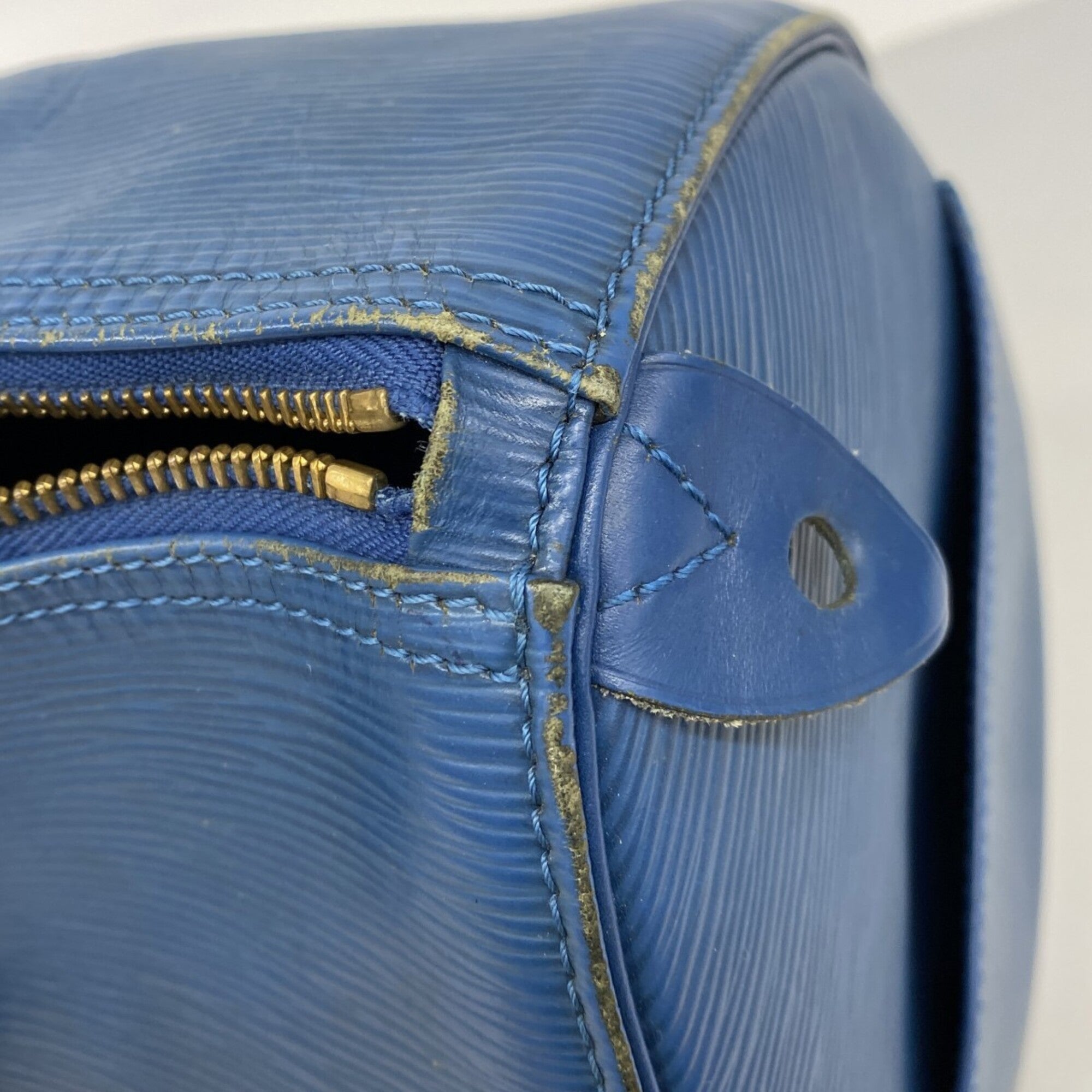 Louis Vuitton Toledo Blue Handbag (Pre-Owned)
