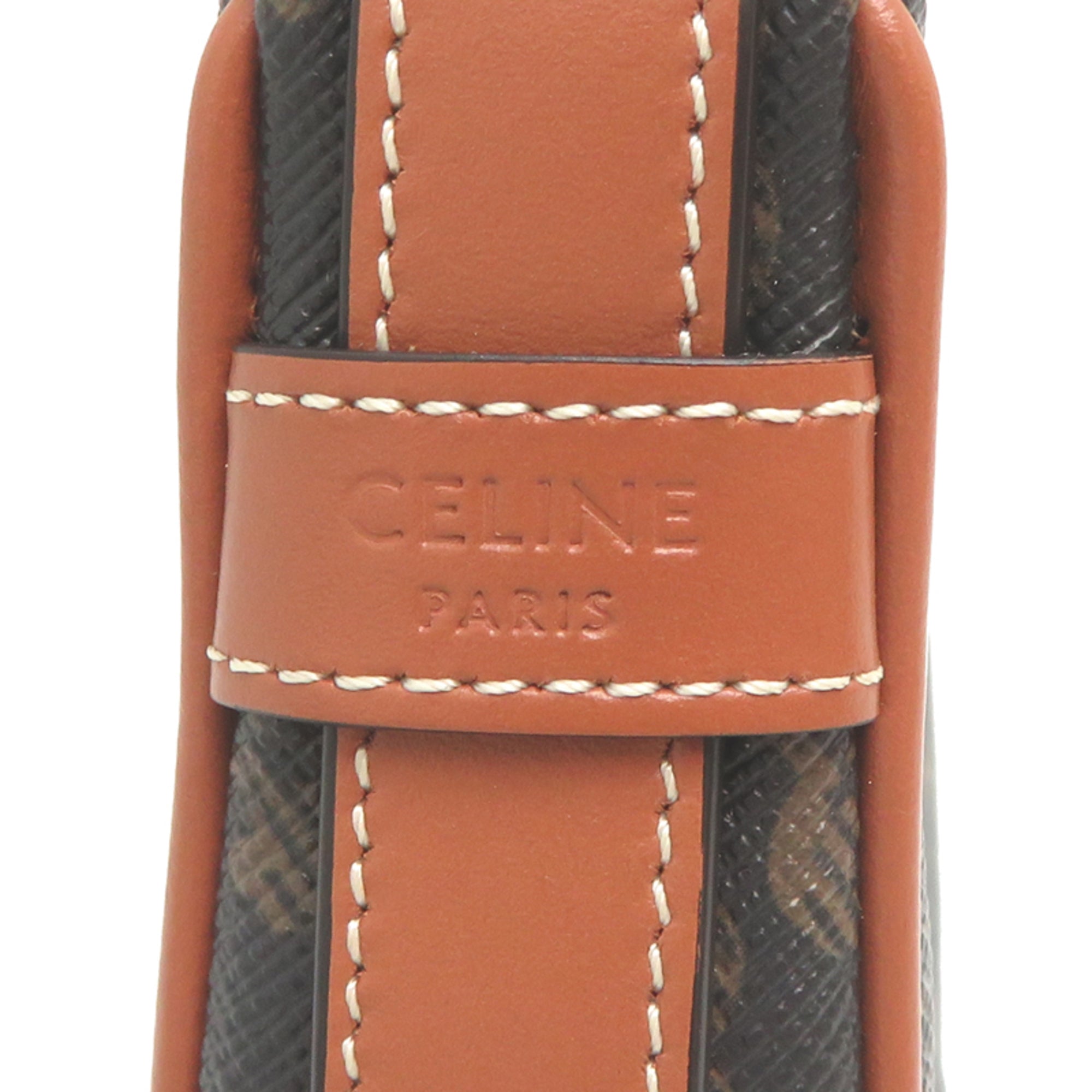 Celine Canvas Leather Handbag (Pre-Owned)