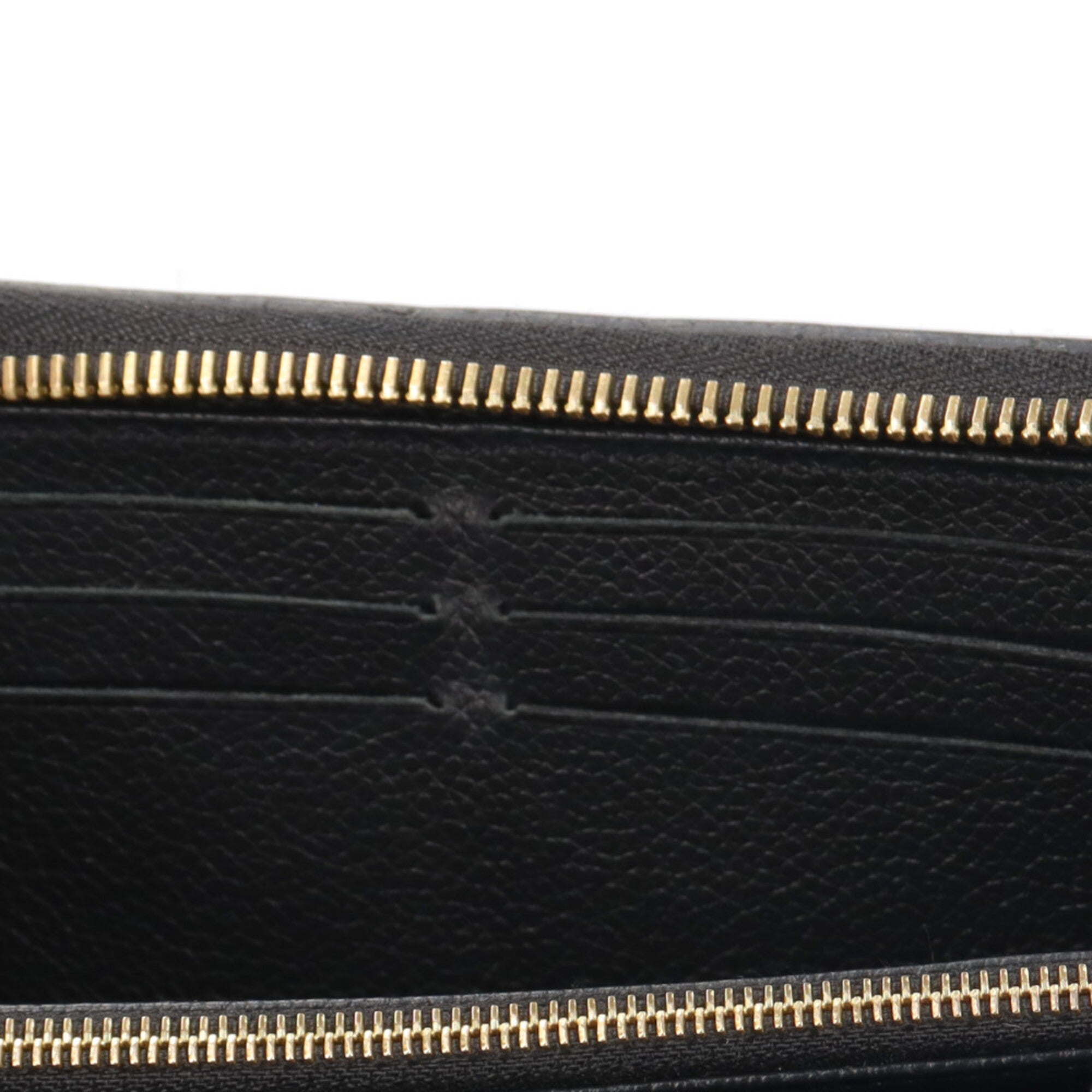 Louis Vuitton Monogram Empreinte Black Noir Monogram Empreinte Long Wallet (Bi-Fold) (Pre-Owned)