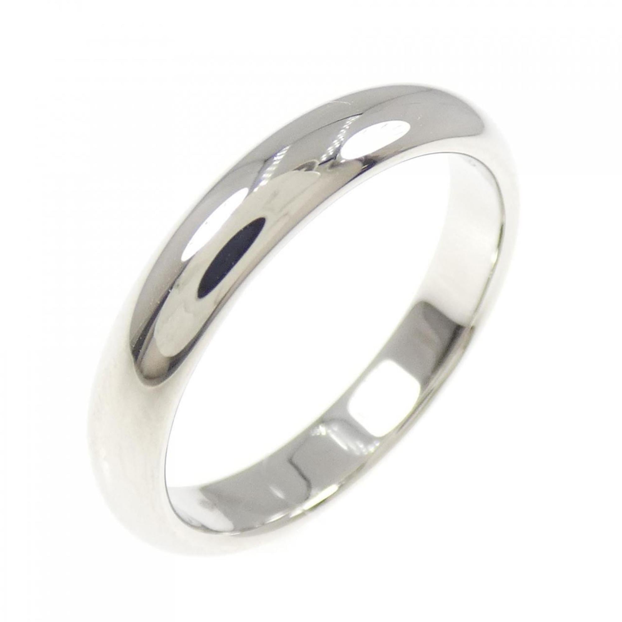Cartier Platinum Platinum 950 Band Ring (Pre-Owned)