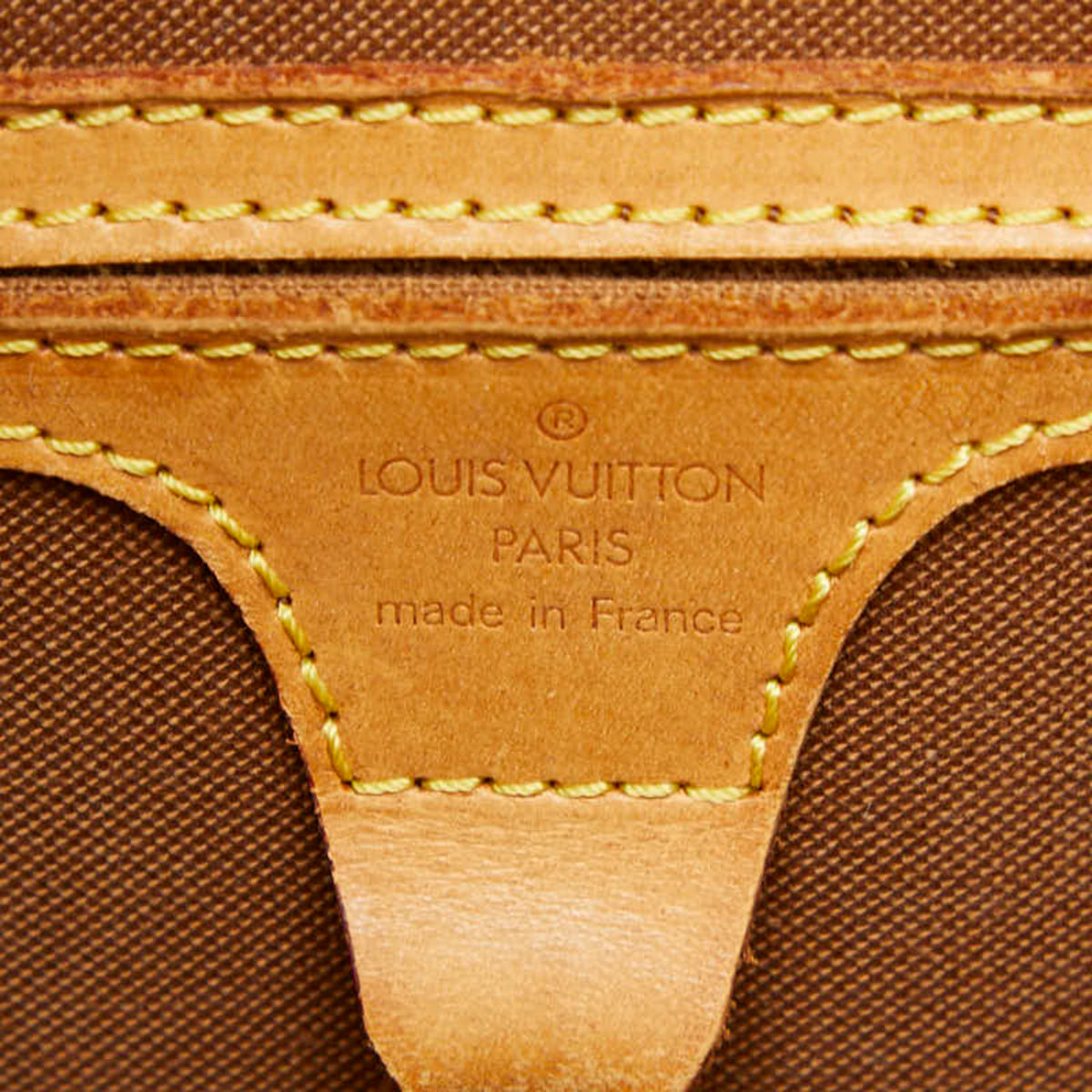 Louis Vuitton Brown Pvc Leather Handbag (Pre-Owned)