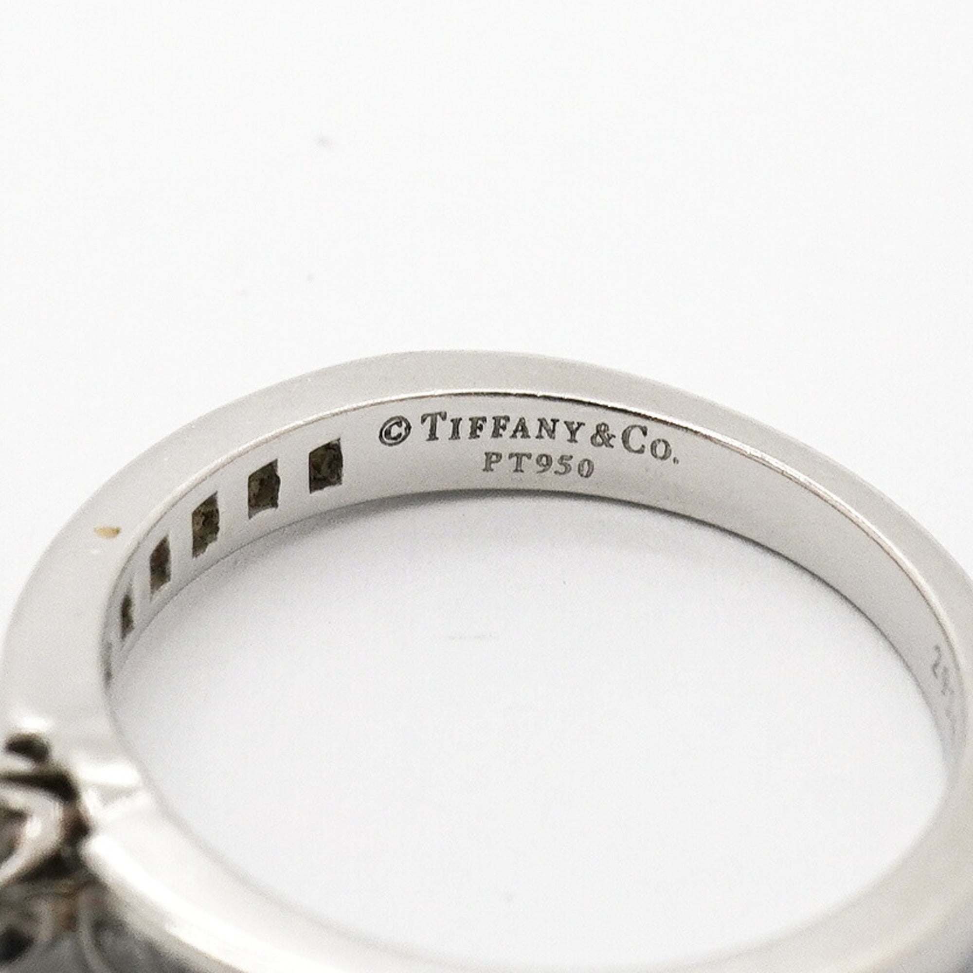Tiffany Platinum 950 Band Ring (Pre-Owned)