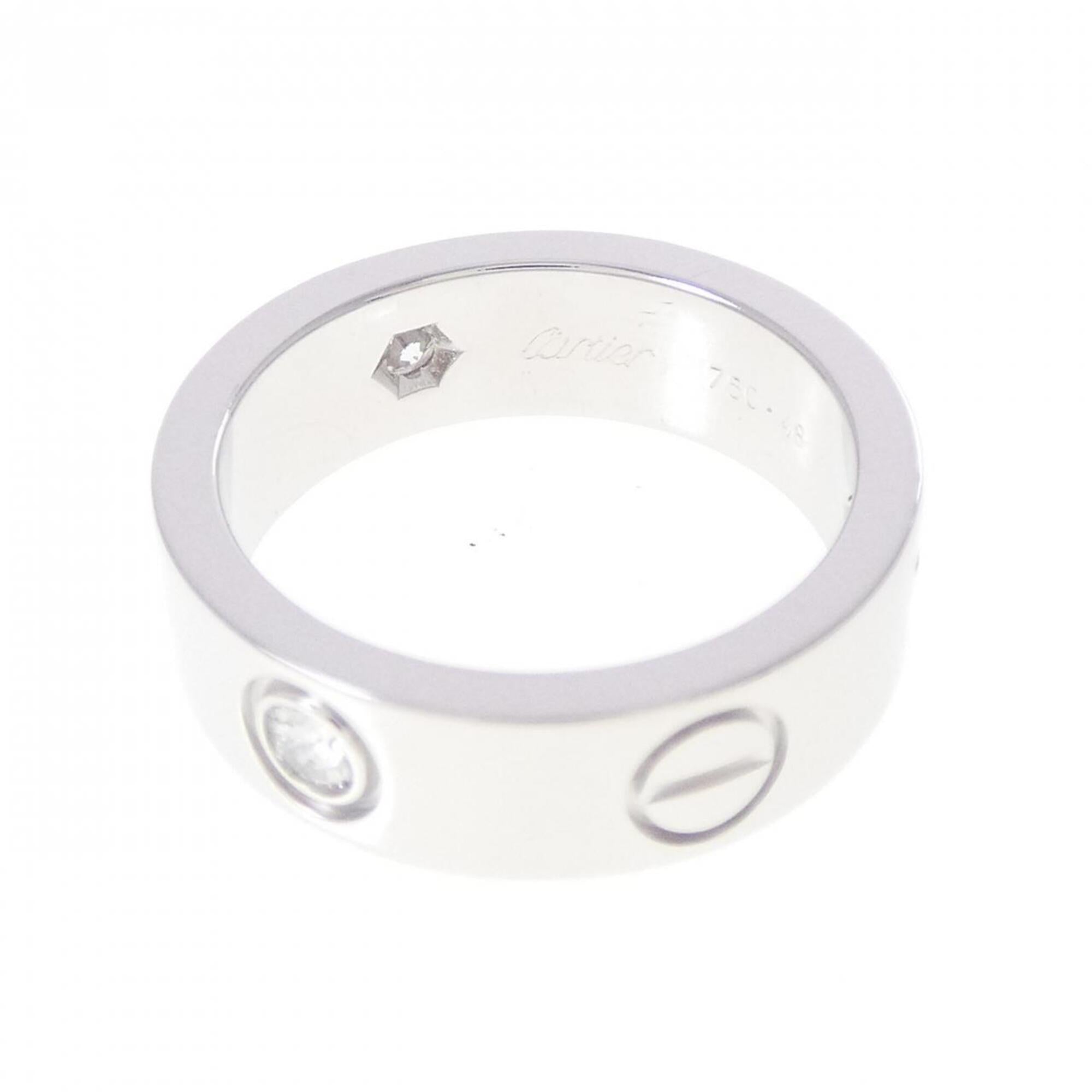 Cartier White Gold (18K) Band Ring (Pre-Owned)
