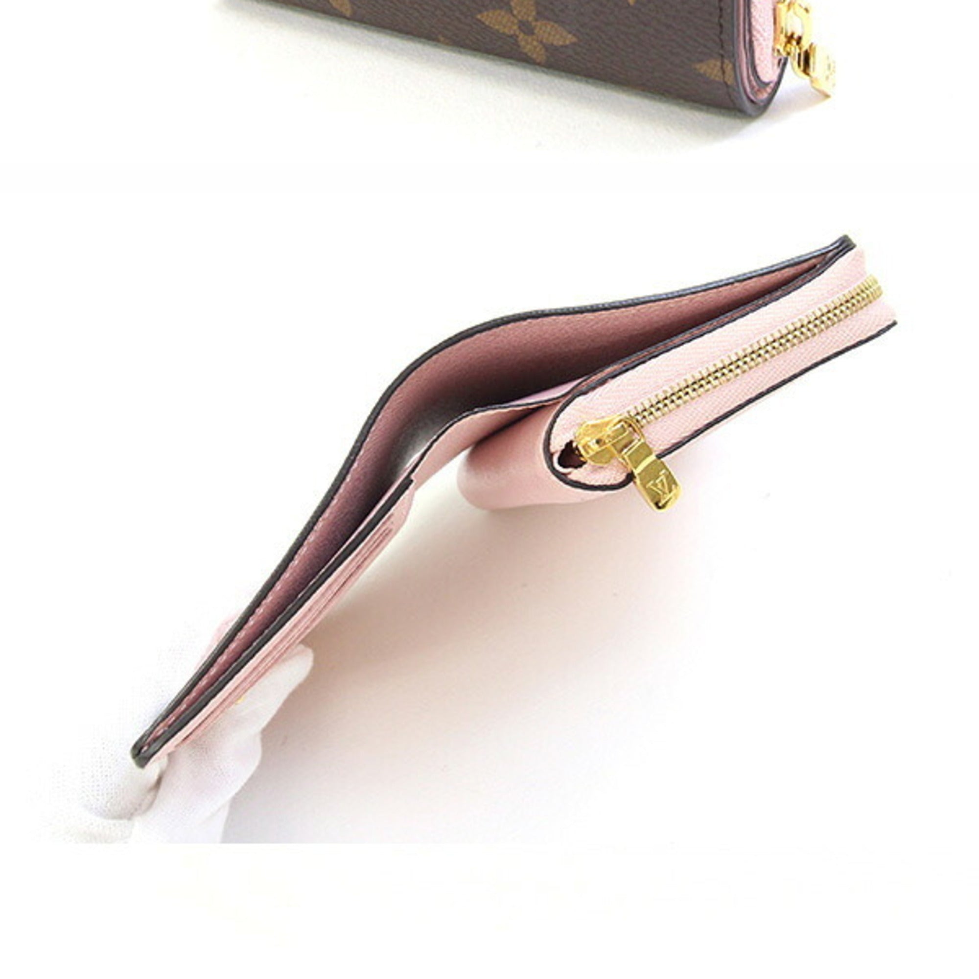 Louis Vuitton Rose Ballerine Monogram Coin Purse/Coin Case (Pre-Owned)
