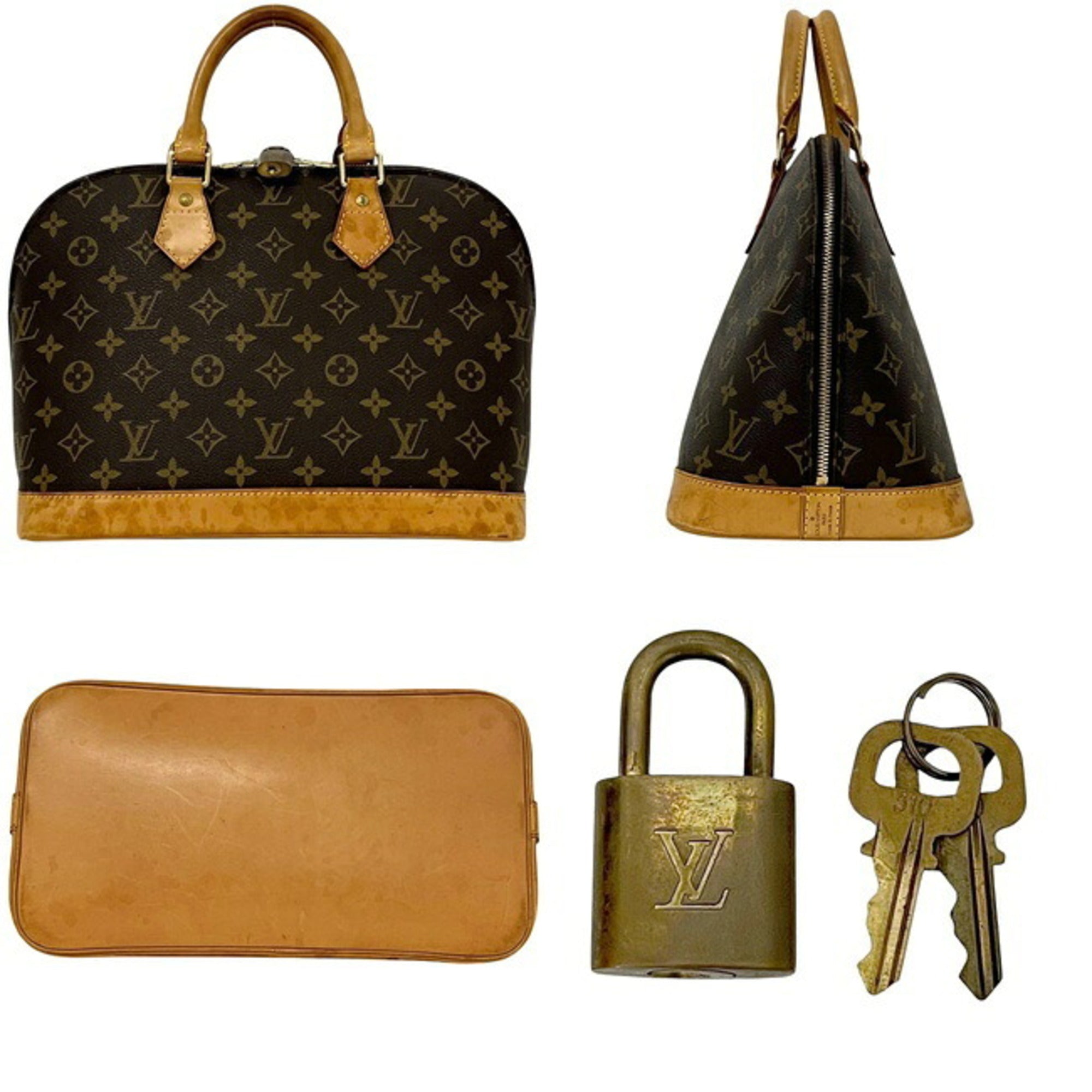 Louis Vuitton Brown Monogram Monogram Handbag (Pre-Owned)