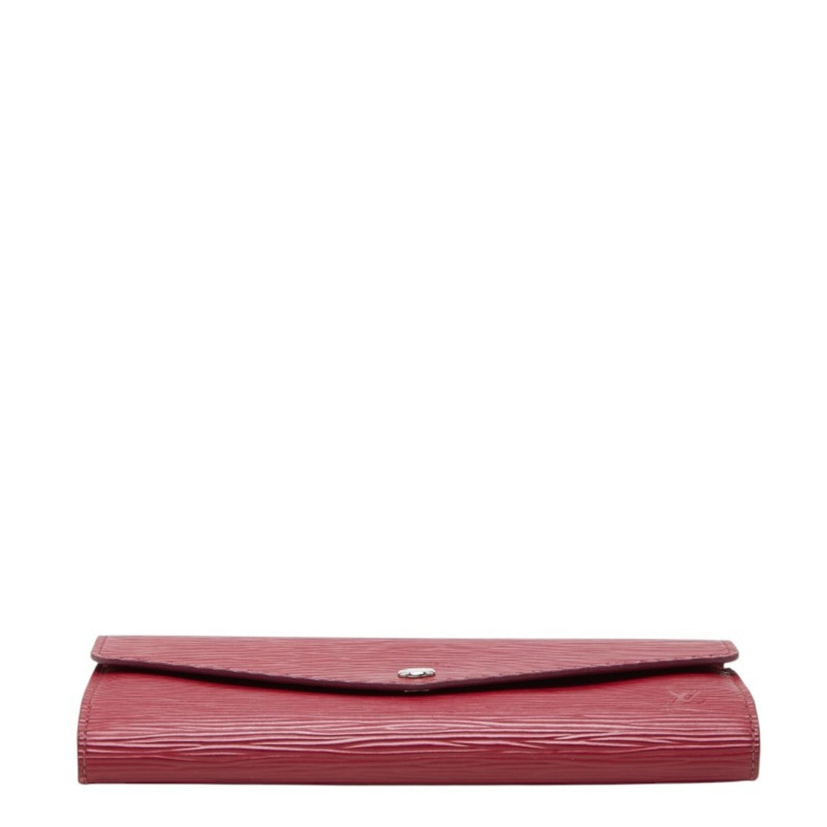 Louis Vuitton Fuchsia Pink Leather Long Wallet (Bi-Fold) (Pre-Owned)