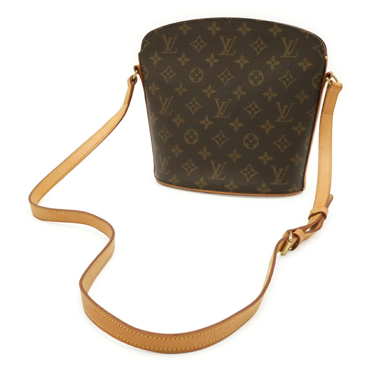 Louis Vuitton Brown Monogram Canvas Pvc Coated Canvas Shoulder Bag (Pre-Owned)