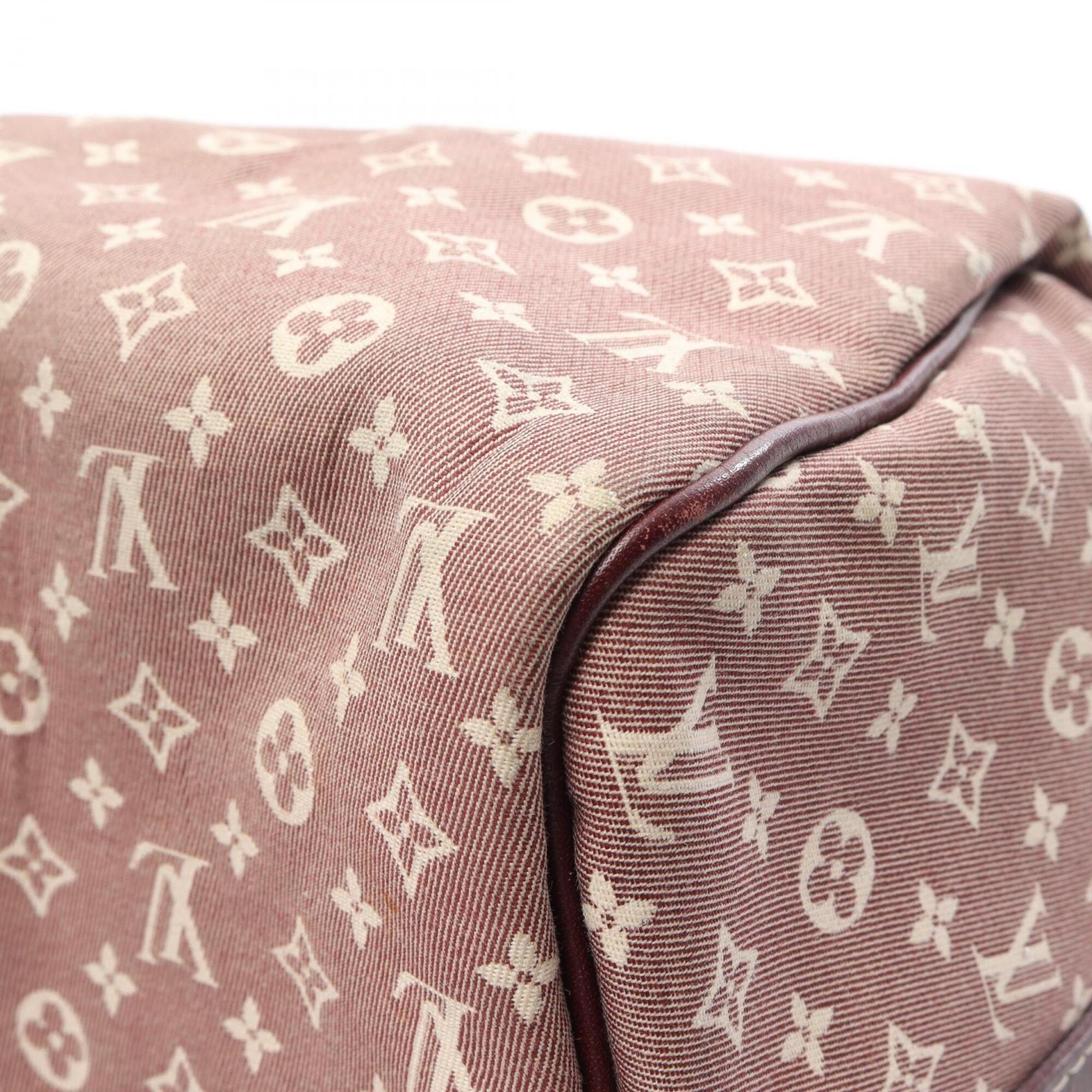 Louis Vuitton Bordeaux Ivory Sepia Monogram Idylle Monogram Mini Lin Handbag (Pre-Owned)
