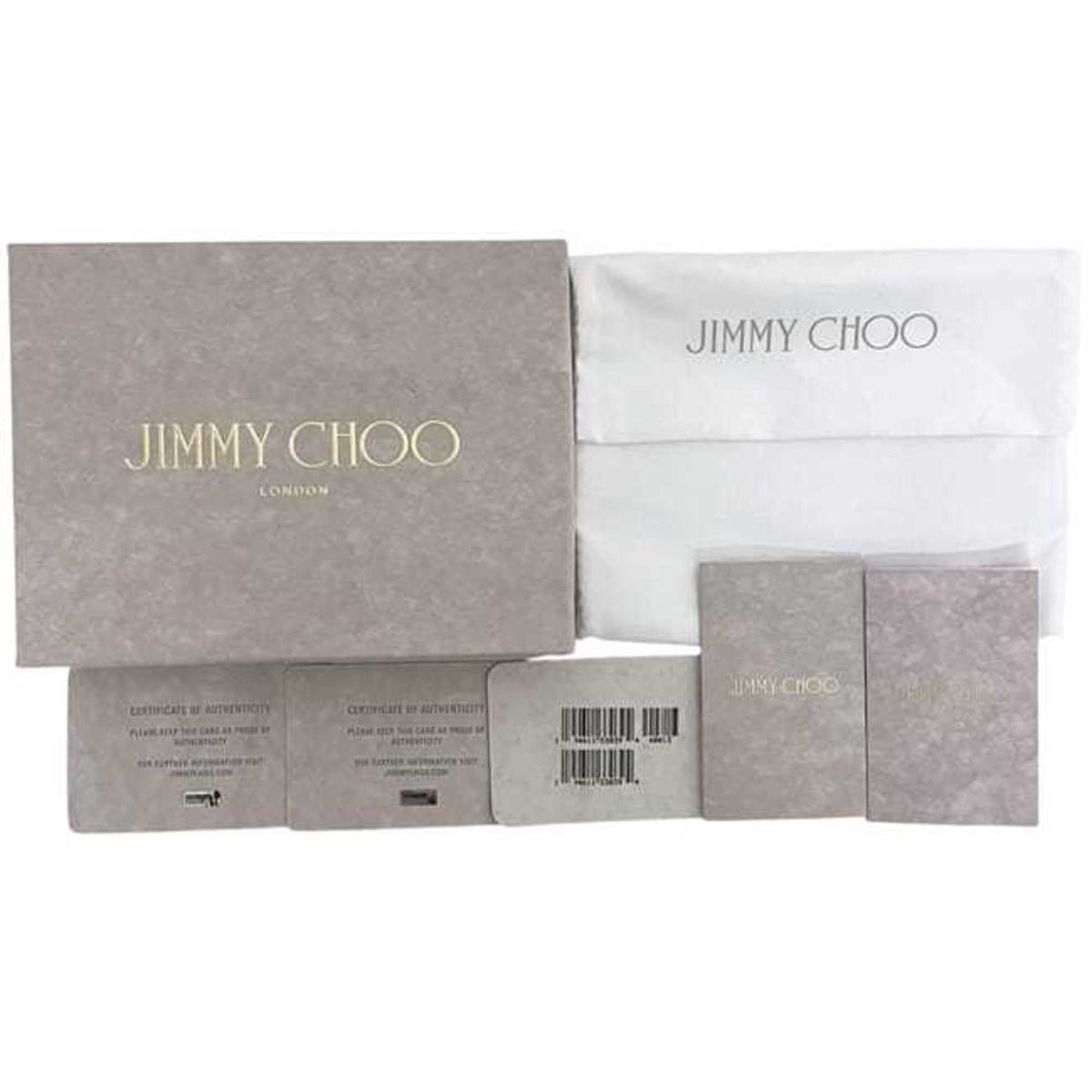 Jimmy Choo Black Leather Coin Purse/Coin Case (Pre-Owned)