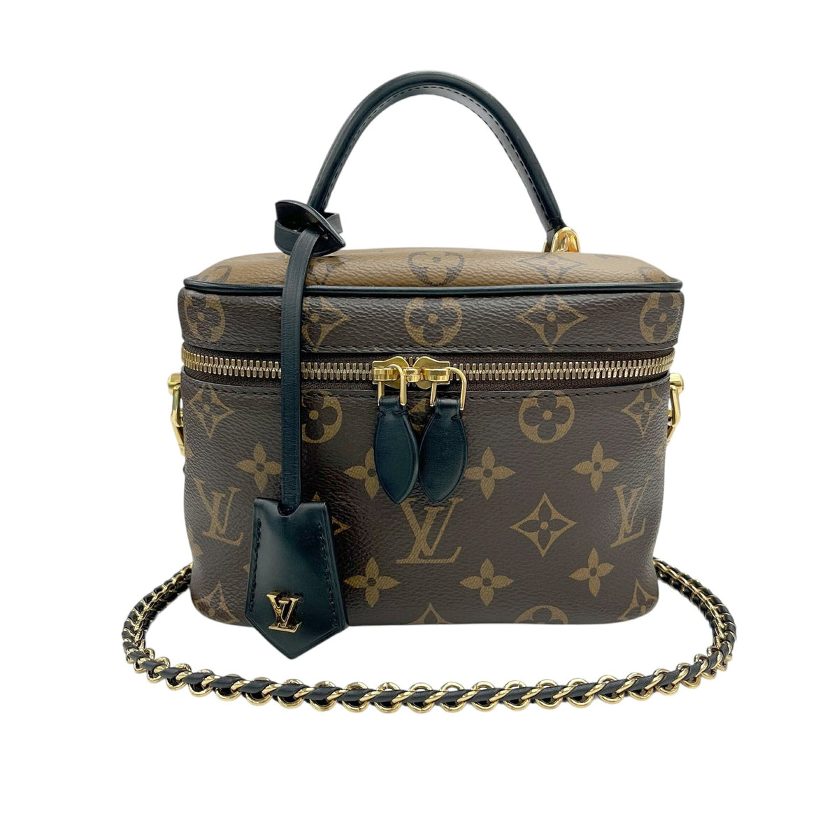 Louis Vuitton Brown Monogram Monogram Reverse Monogram Reverse Shoulder Bag (Pre-Owned)