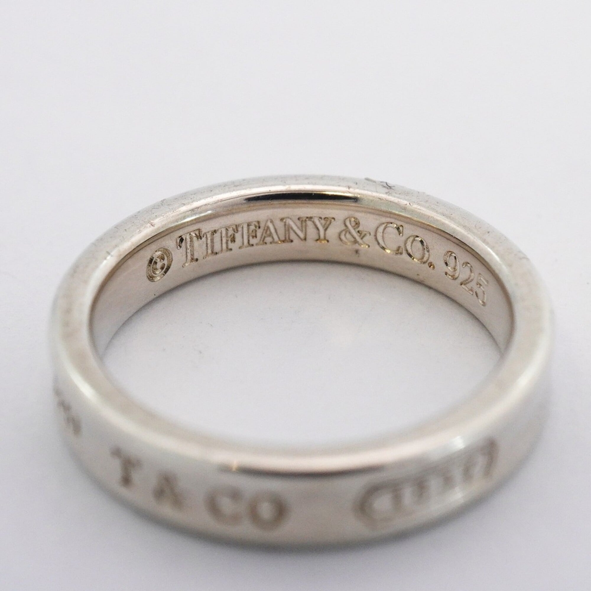 Tiffany Silver 925 Band Ring (Pre-Owned)