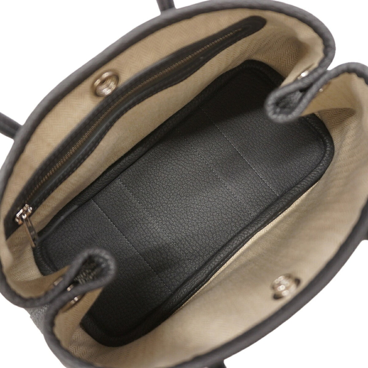 Hermes Gray Negonda Leather Handbag (Pre-Owned)