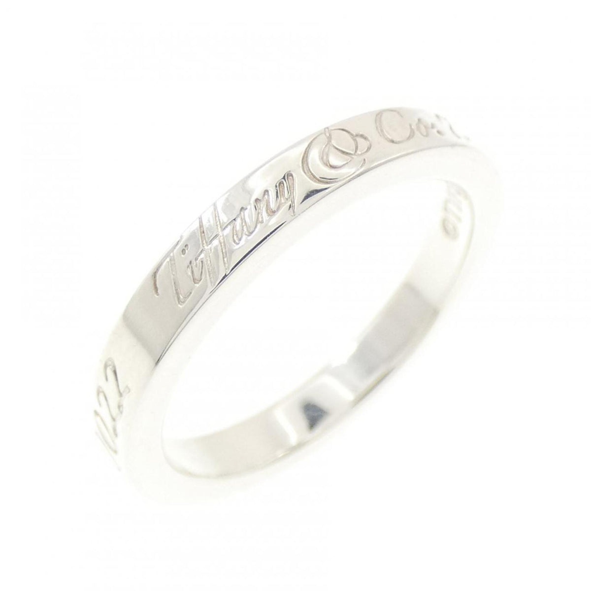 Tiffany Silver 925 Band Ring (Pre-Owned)