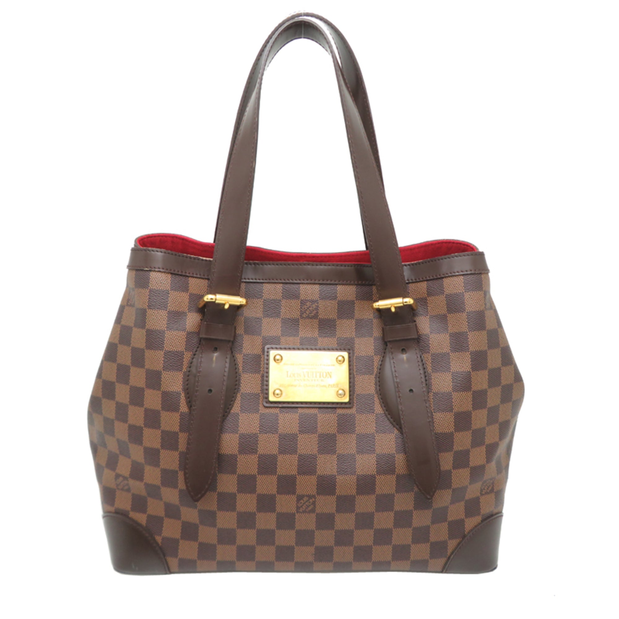 Louis Vuitton Brown Damier Canvas Tote Bag (Pre-Owned)