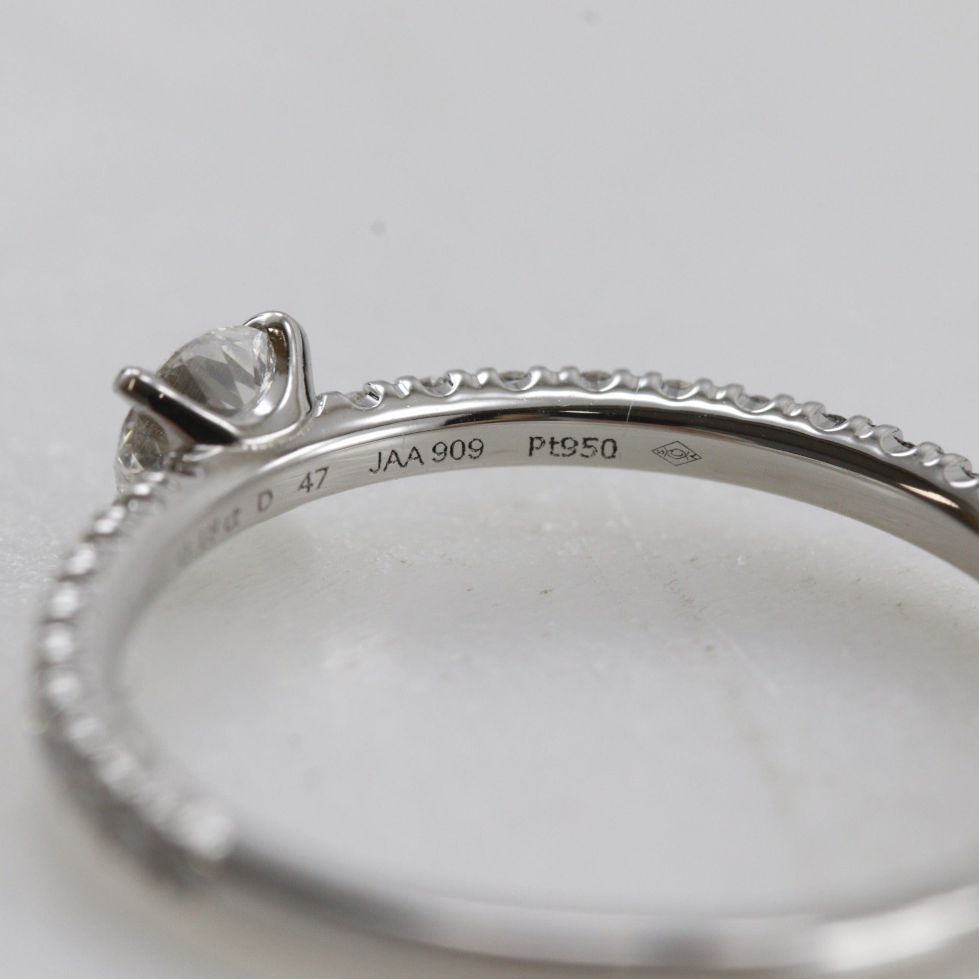 Cartier Platinum 950 Band Ring (Pre-Owned)