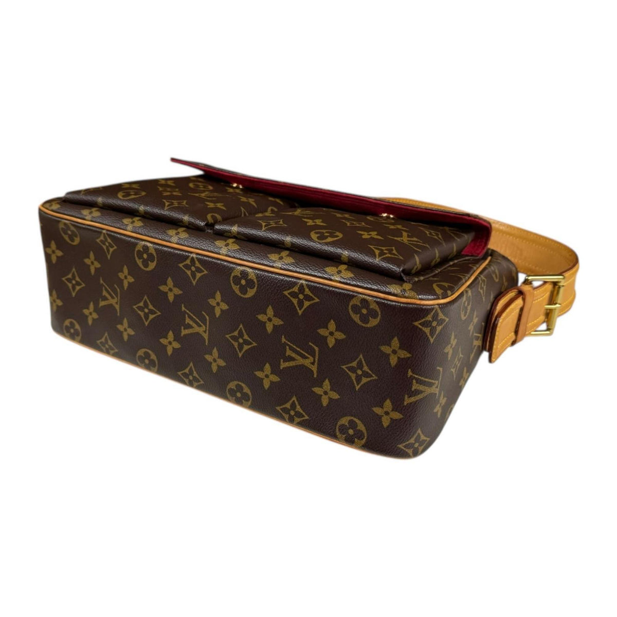 Louis Vuitton Brown Monogram Shoulder Bag (Pre-Owned)