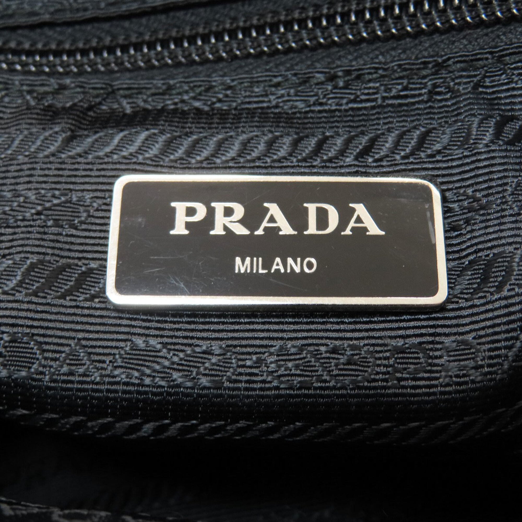 Prada Black Nylon Shoulder Bag (Pre-Owned)