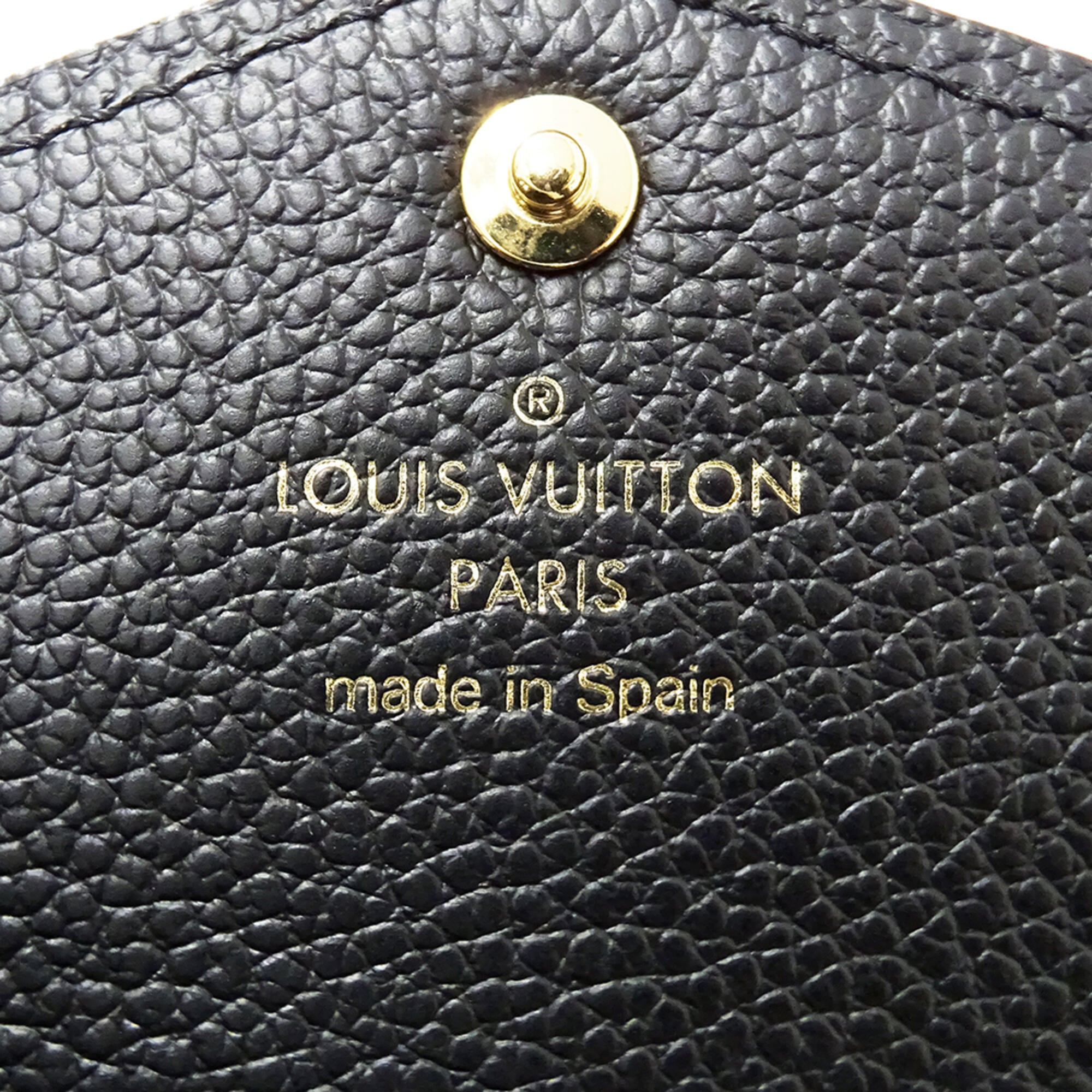 Louis Vuitton Monogram Empreinte Beige Noir Monogram Empreinte Wallet (Bi-Fold) (Pre-Owned)