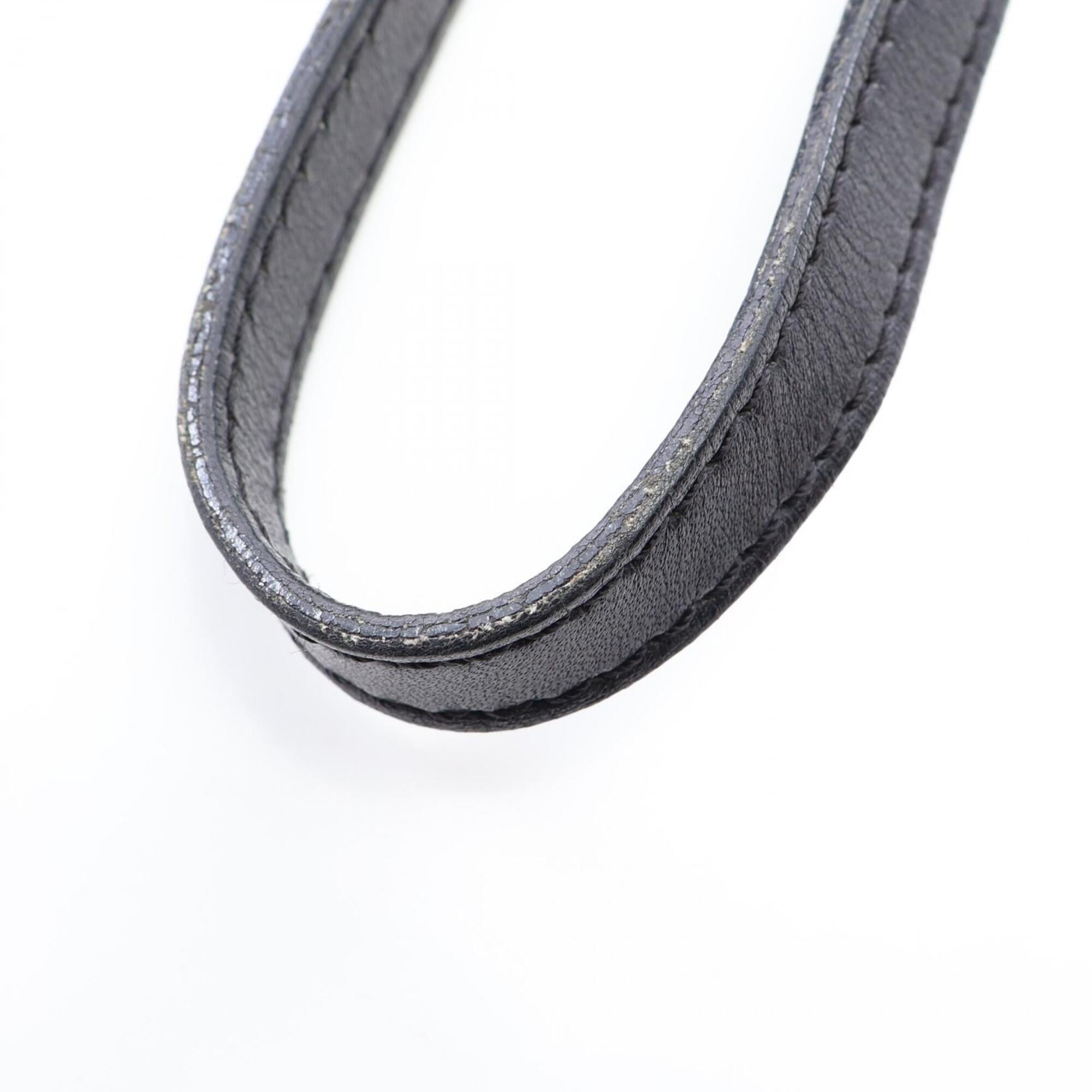 Celine Black Suede Leather Handbag (Pre-Owned)