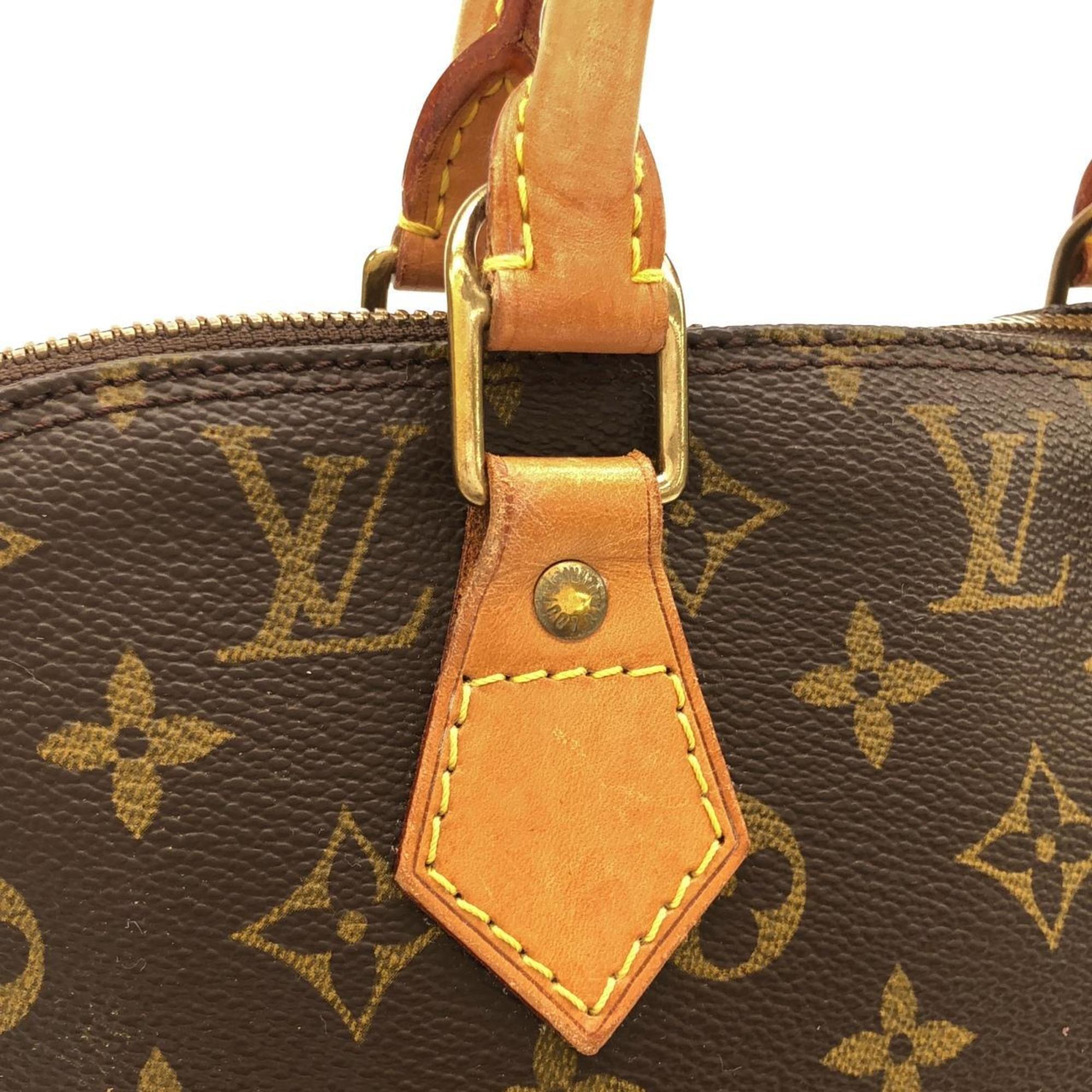 Louis Vuitton Marron Coated Canvas Handbag (Pre-Owned)